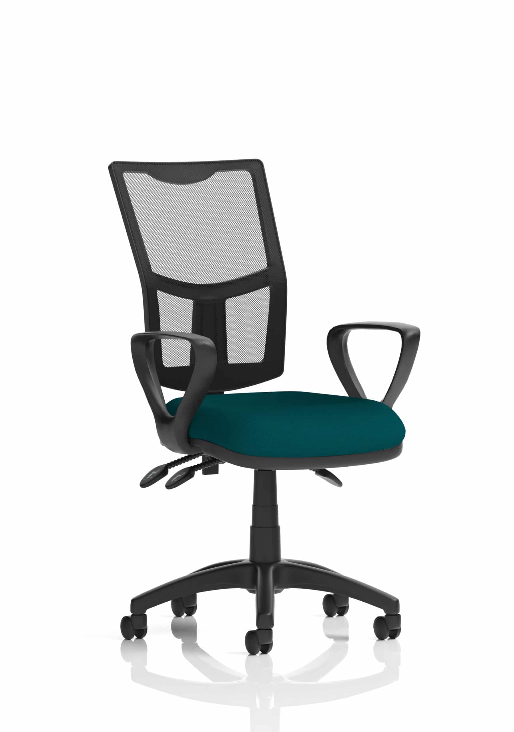 Eclipse Plus III Medium Mesh Back Task Operator Office Chair - Image 36