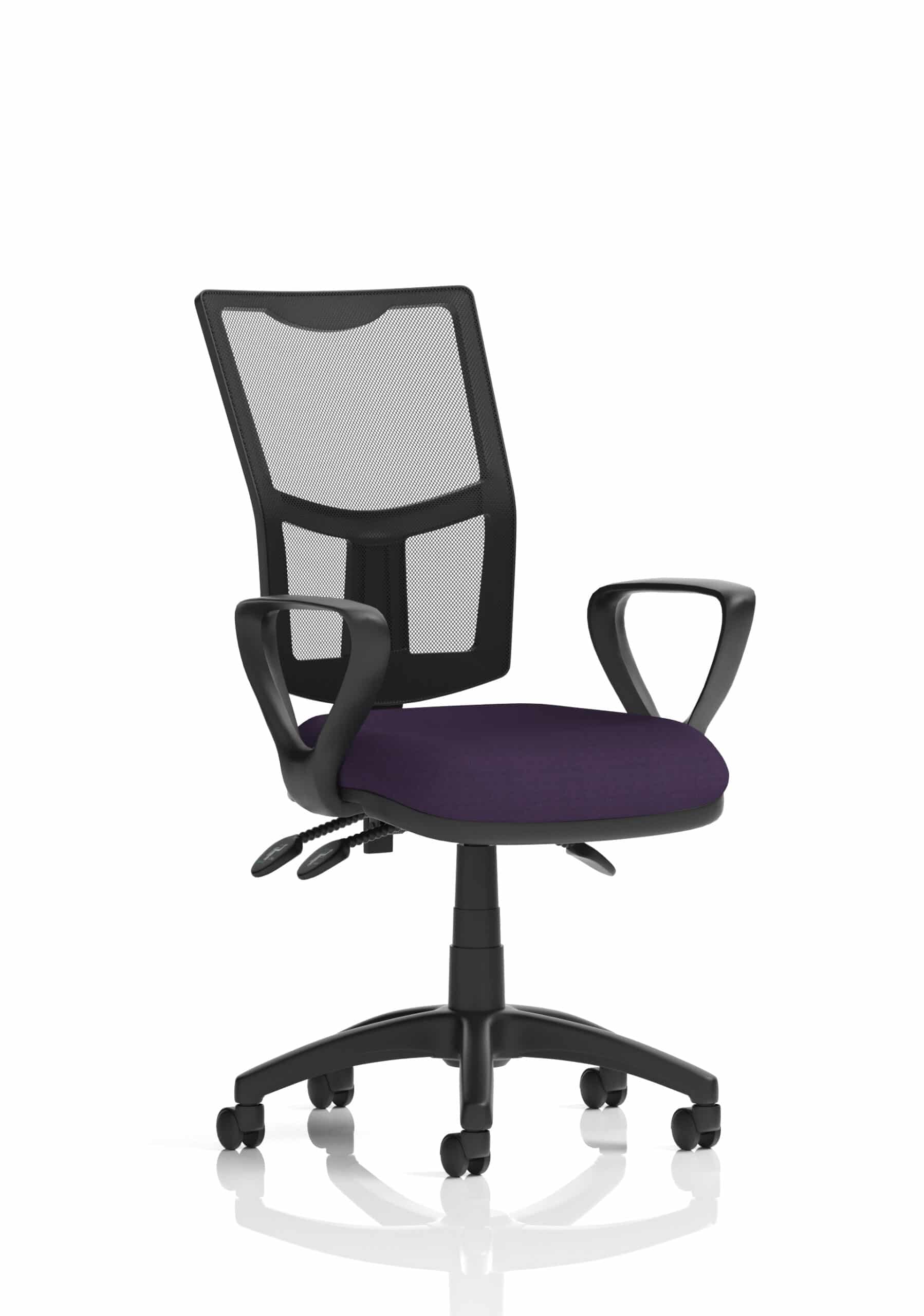 Eclipse Plus III Medium Mesh Back Task Operator Office Chair - Image 39