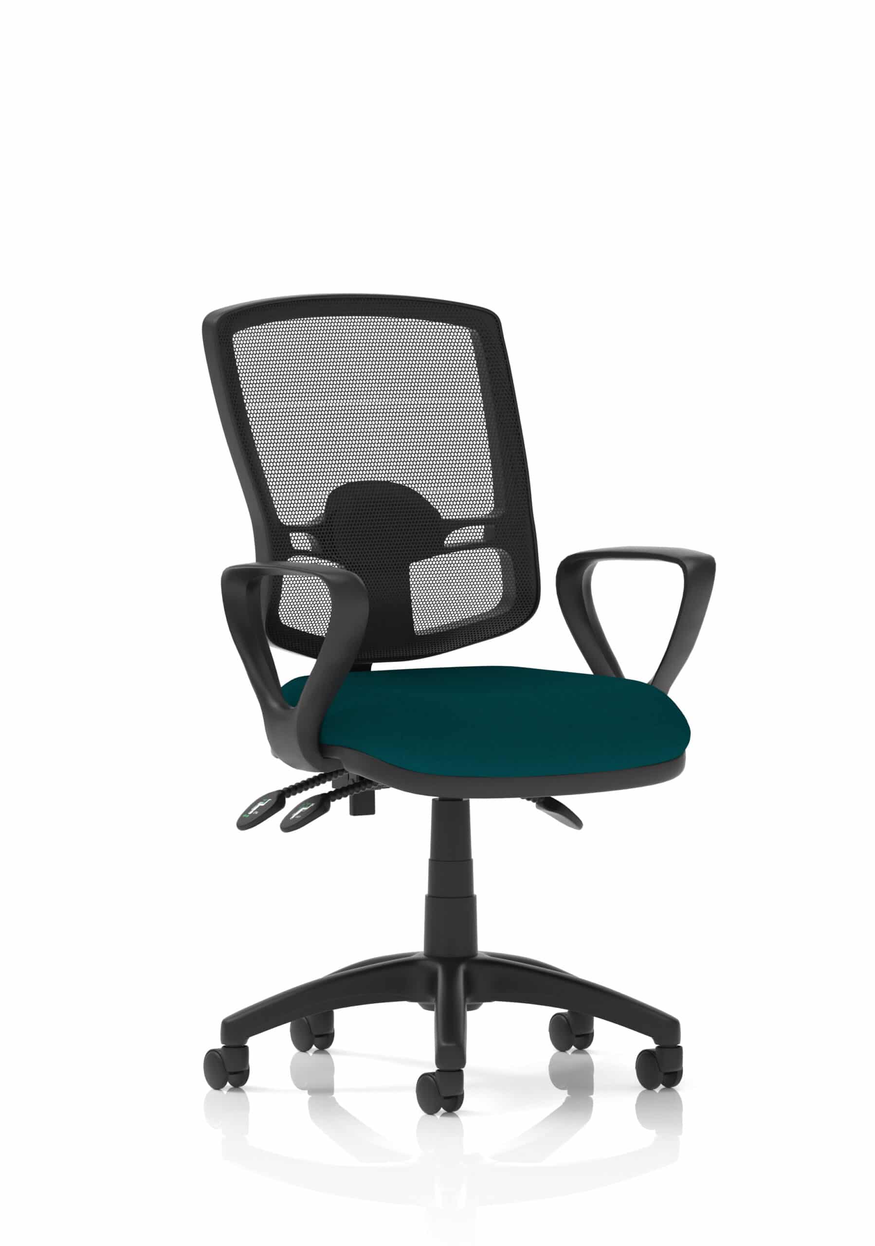 Eclipse Plus III Deluxe Medium Mesh Back Task Operator Office Chair - Image 31
