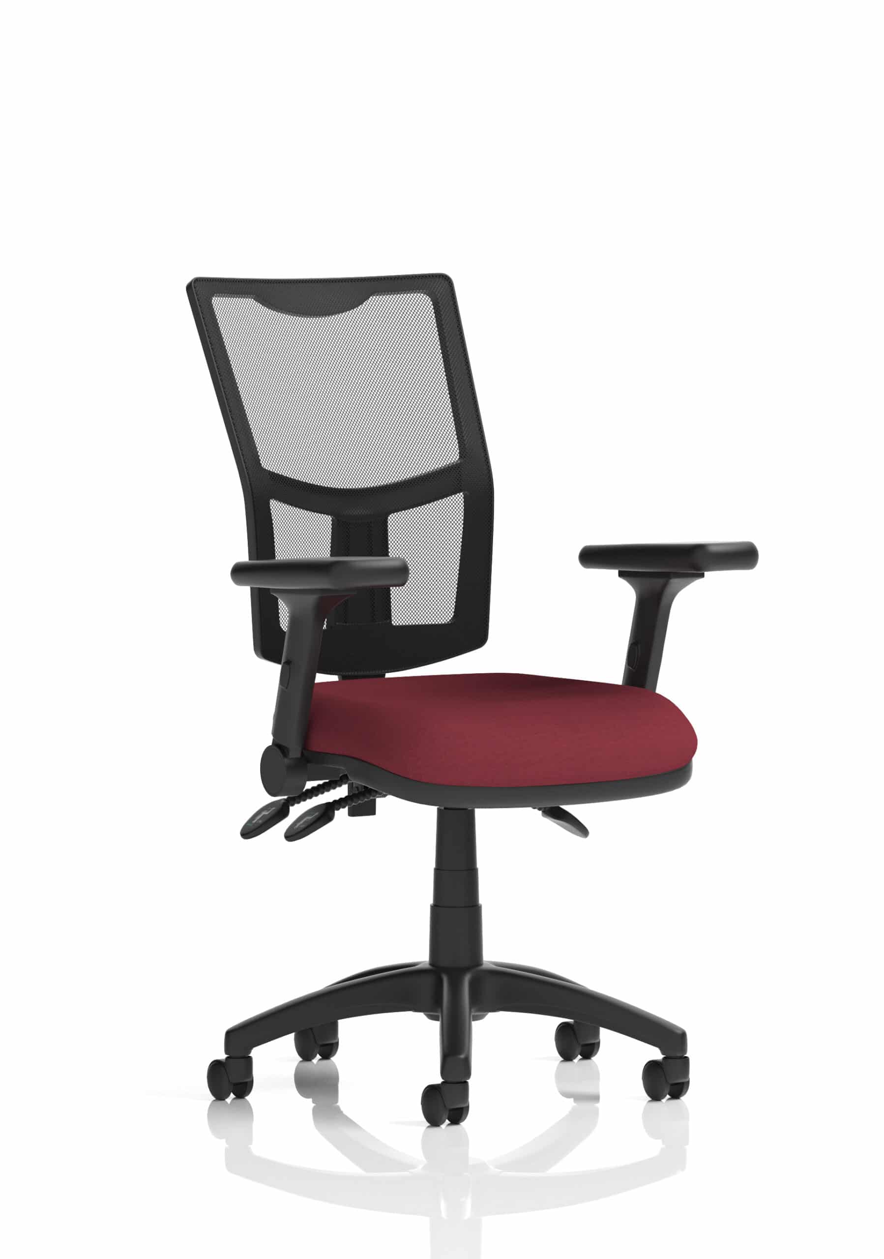 Eclipse Plus III Medium Mesh Back Task Operator Office Chair - Image 42