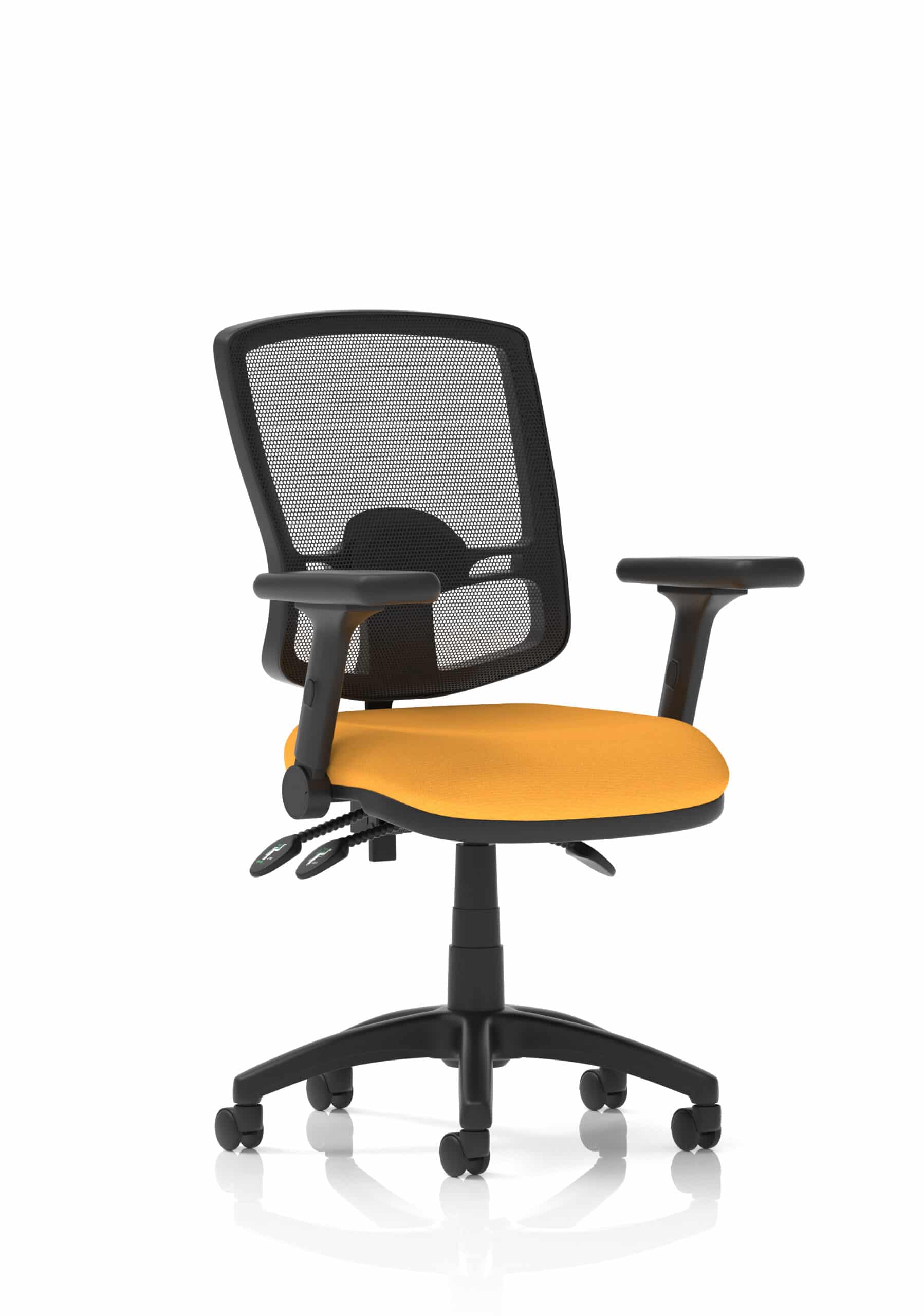 Eclipse Plus III Deluxe Medium Mesh Back Task Operator Office Chair - Image 52