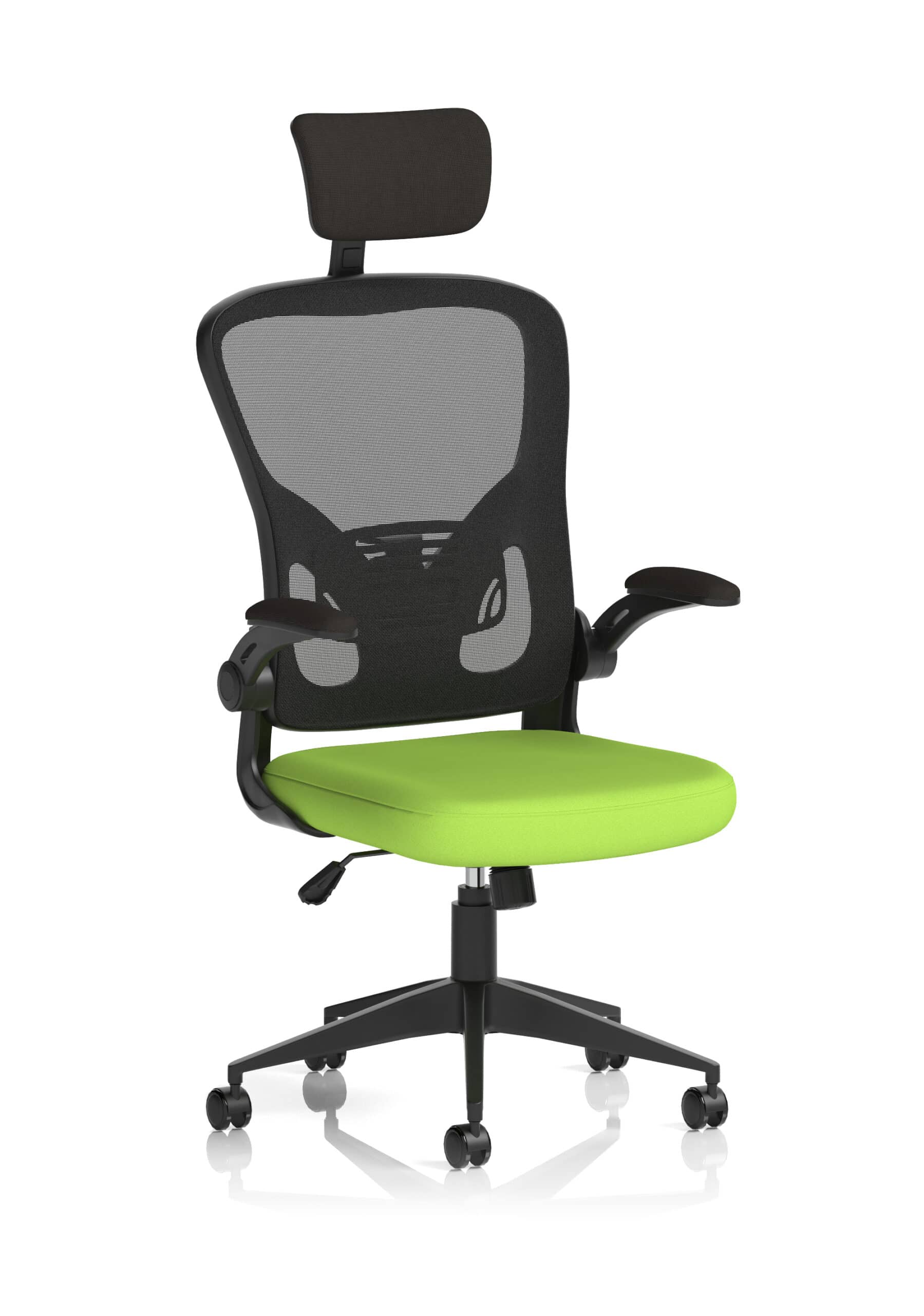 Ace Executive Mesh Chair With Folding Arms - Image 12