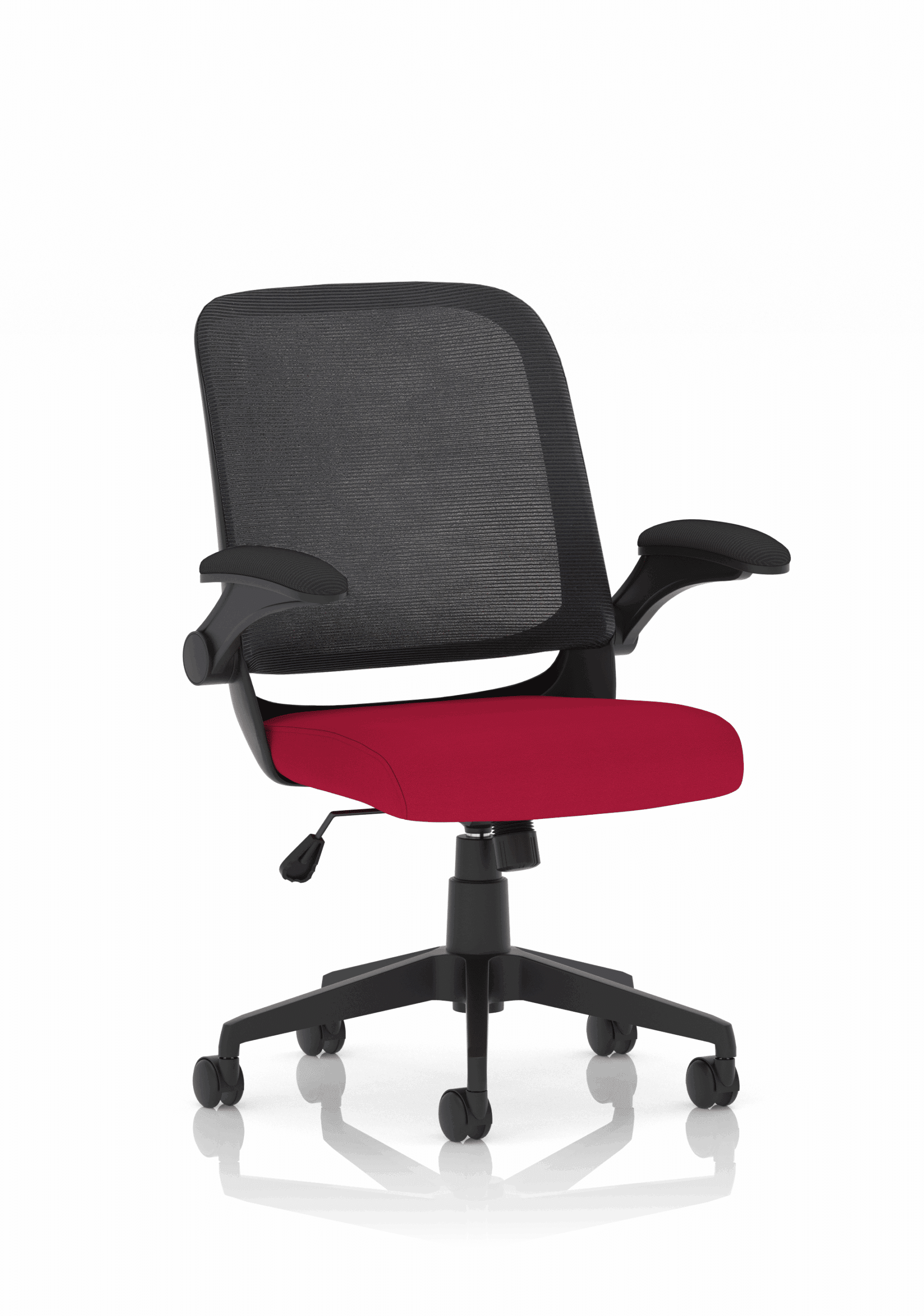 Crew Task Operator Mesh Chair With Folding Arms - Image 9