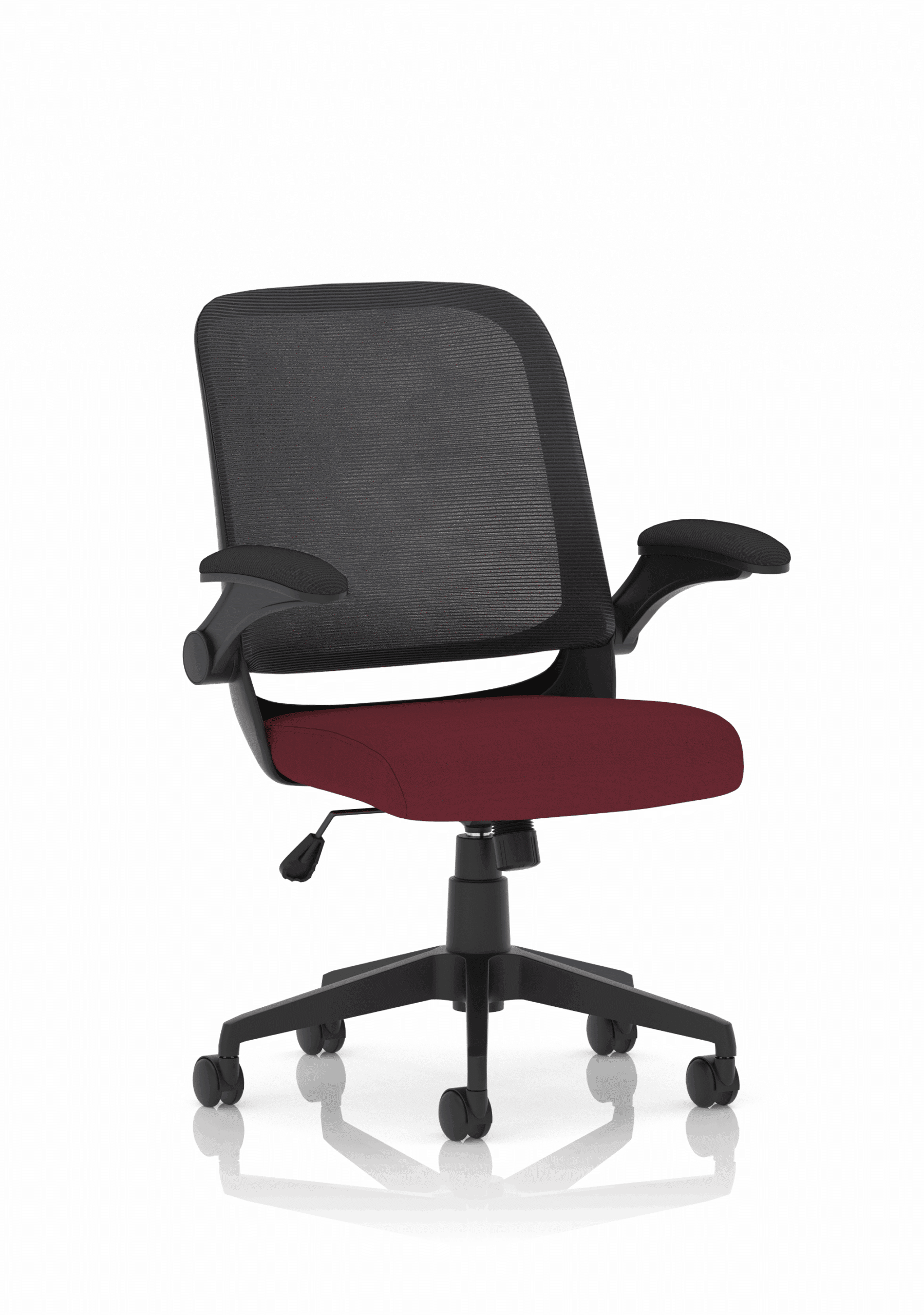 Crew Task Operator Mesh Chair With Folding Arms - Image 10