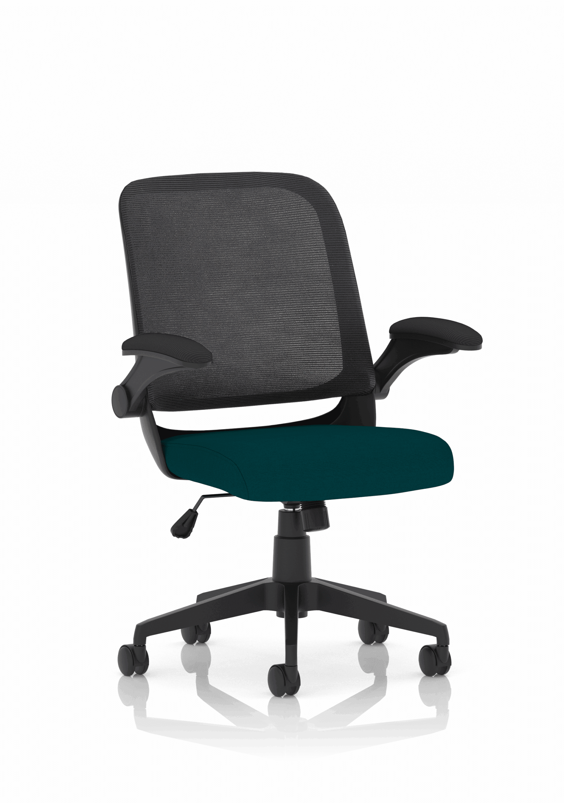 Crew Task Operator Mesh Chair With Folding Arms - Image 11