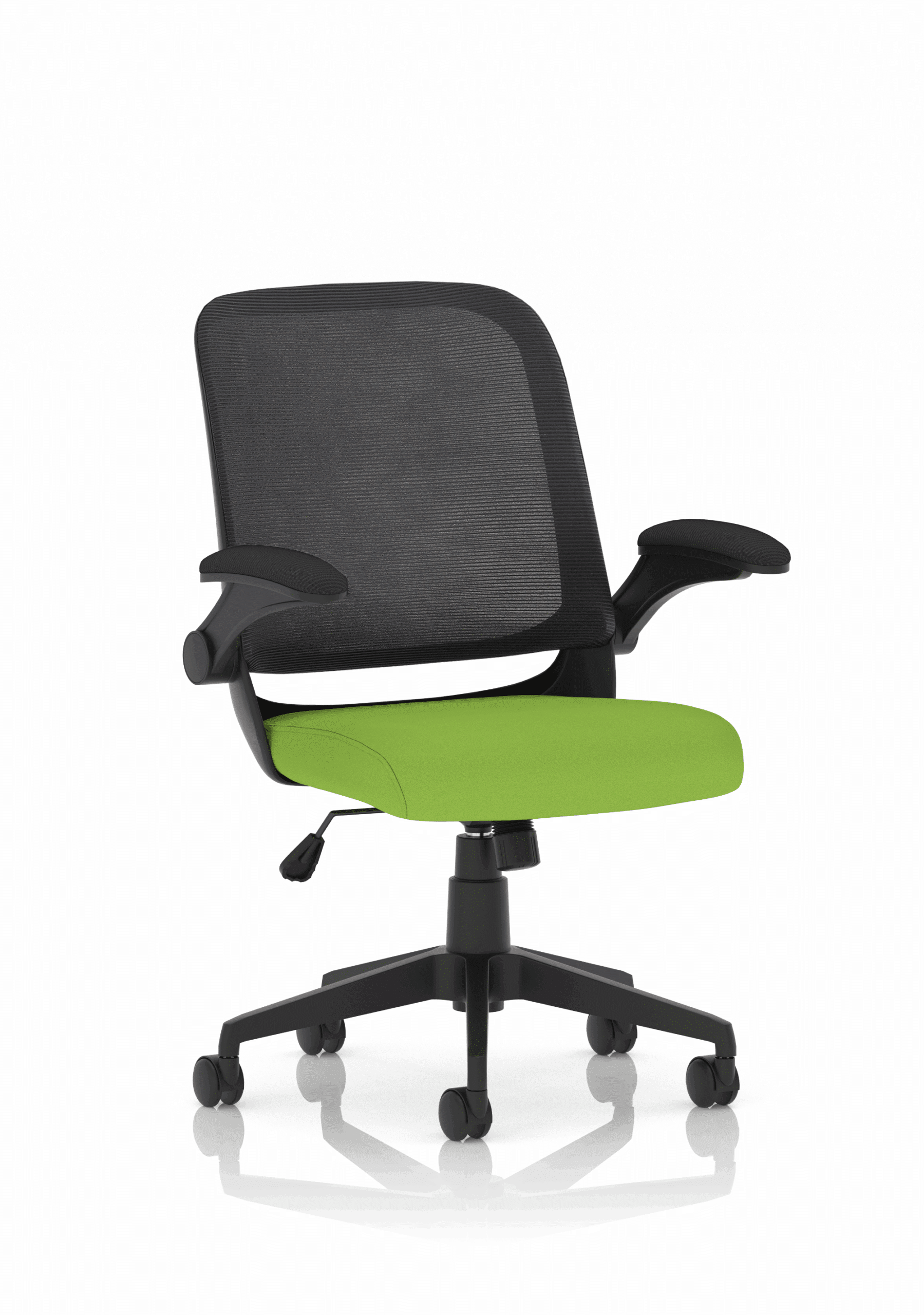 Crew Task Operator Mesh Chair With Folding Arms - Image 12