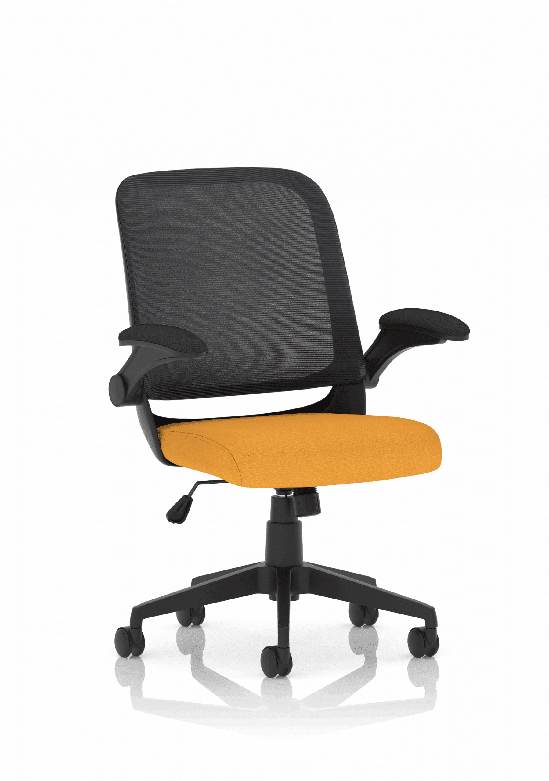 Crew Task Operator Mesh Chair With Folding Arms - Image 13