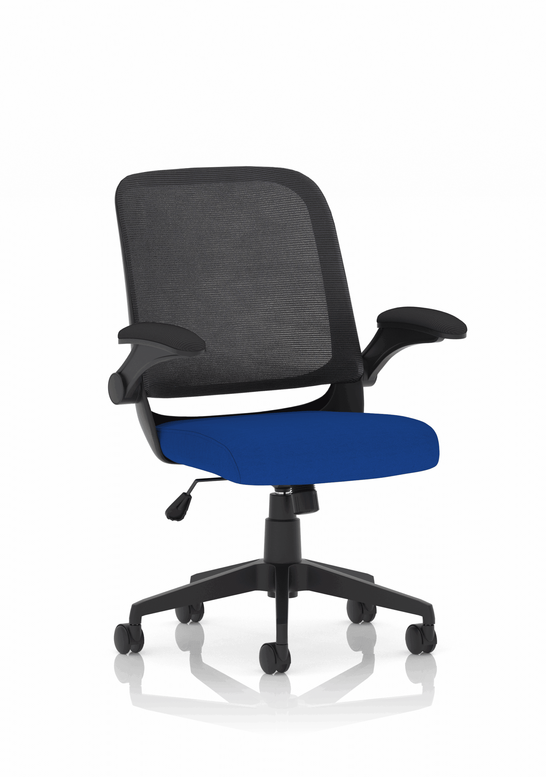 Crew Task Operator Mesh Chair With Folding Arms - Image 14