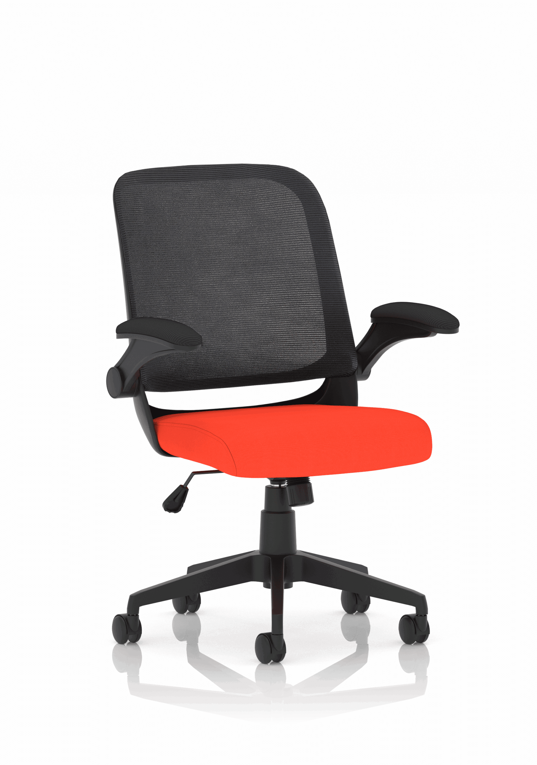 Crew Task Operator Mesh Chair With Folding Arms - Image 15