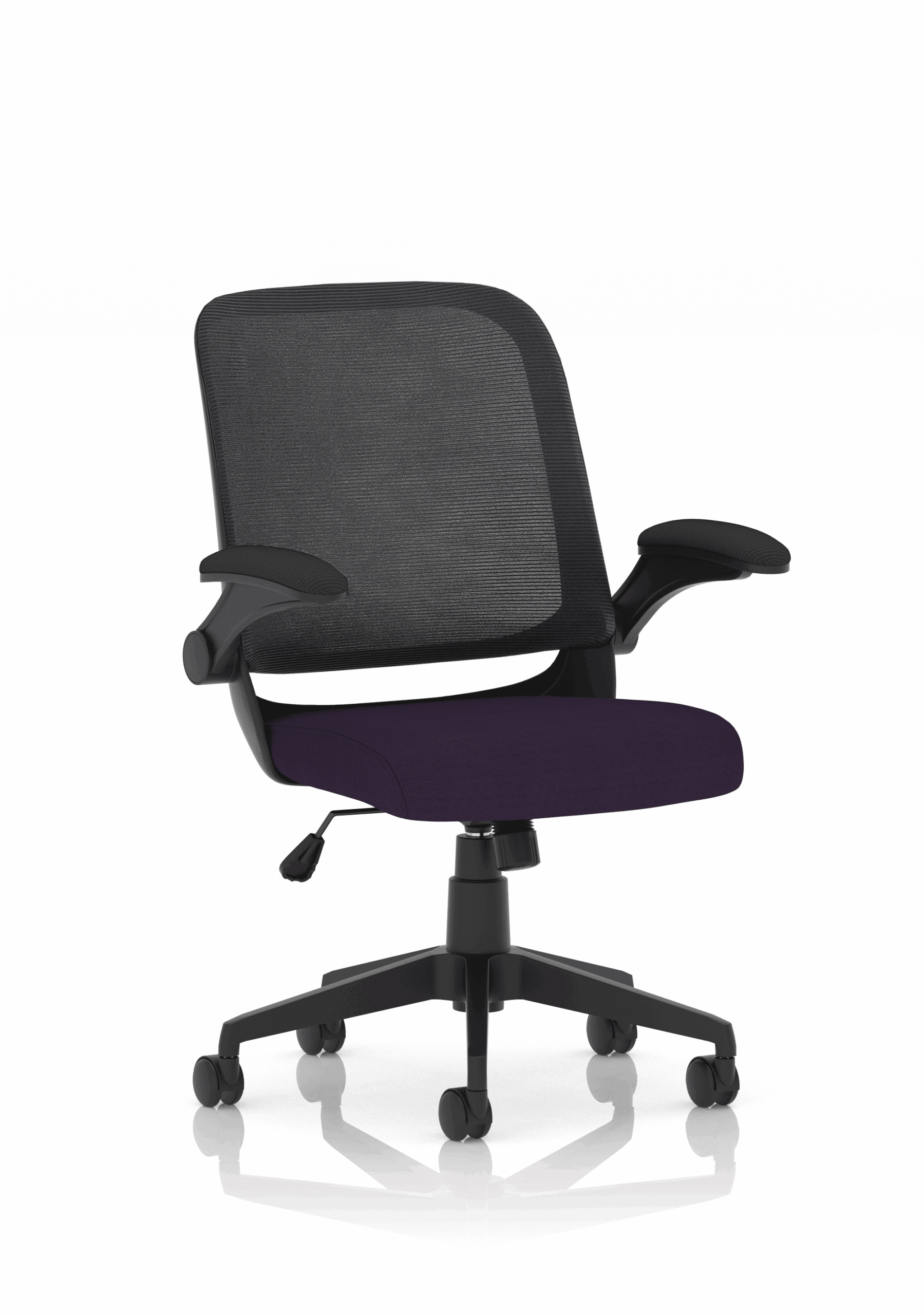 Crew Task Operator Mesh Chair With Folding Arms - Image 16