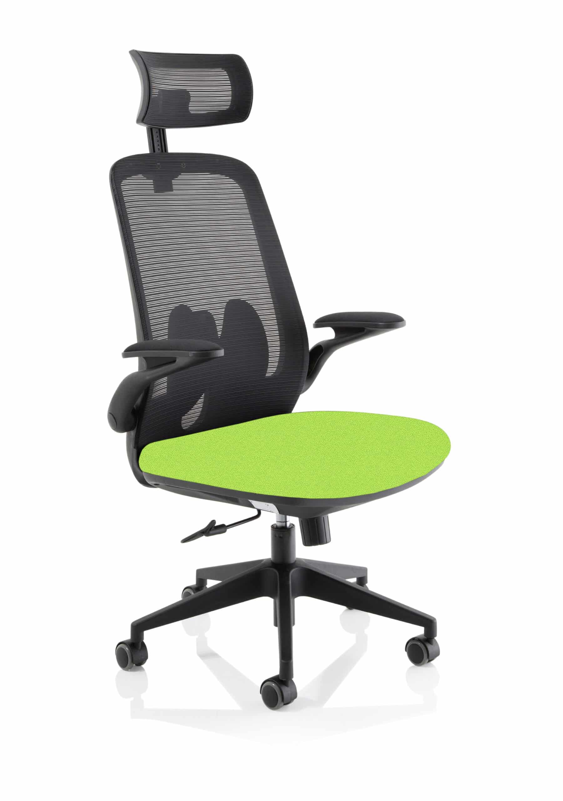 Sigma Executive Mesh Chair With Folding Arms - Image 12