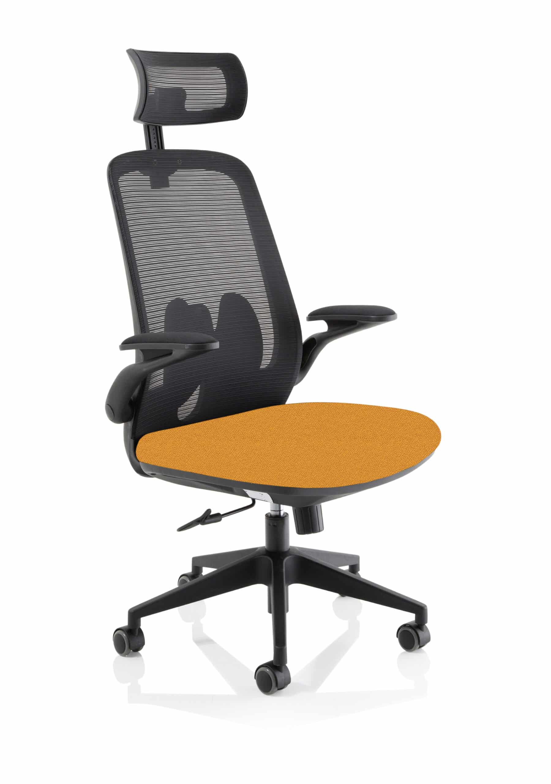Sigma Executive Mesh Chair With Folding Arms - Image 13
