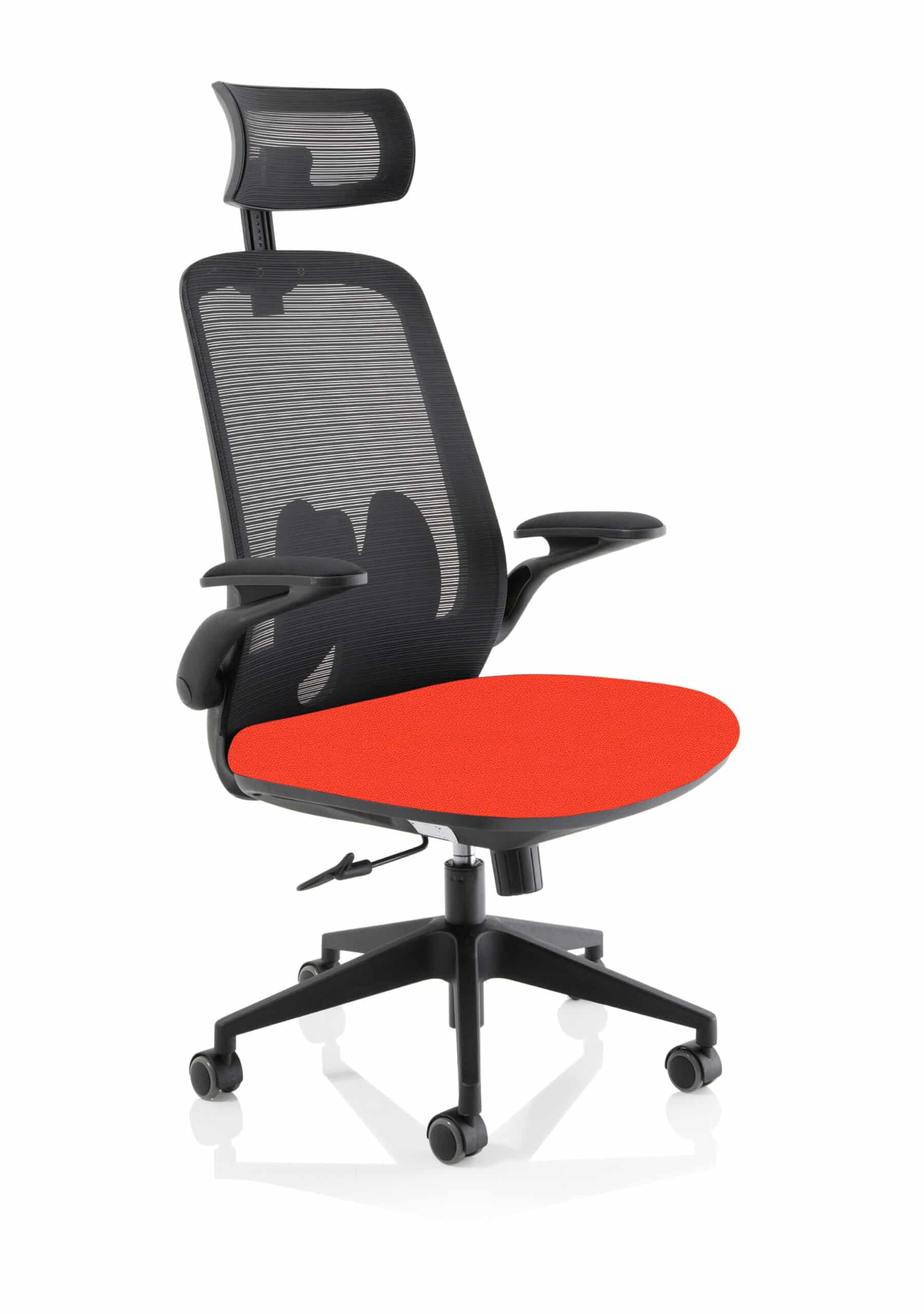 Sigma Executive Mesh Chair With Folding Arms - Image 15