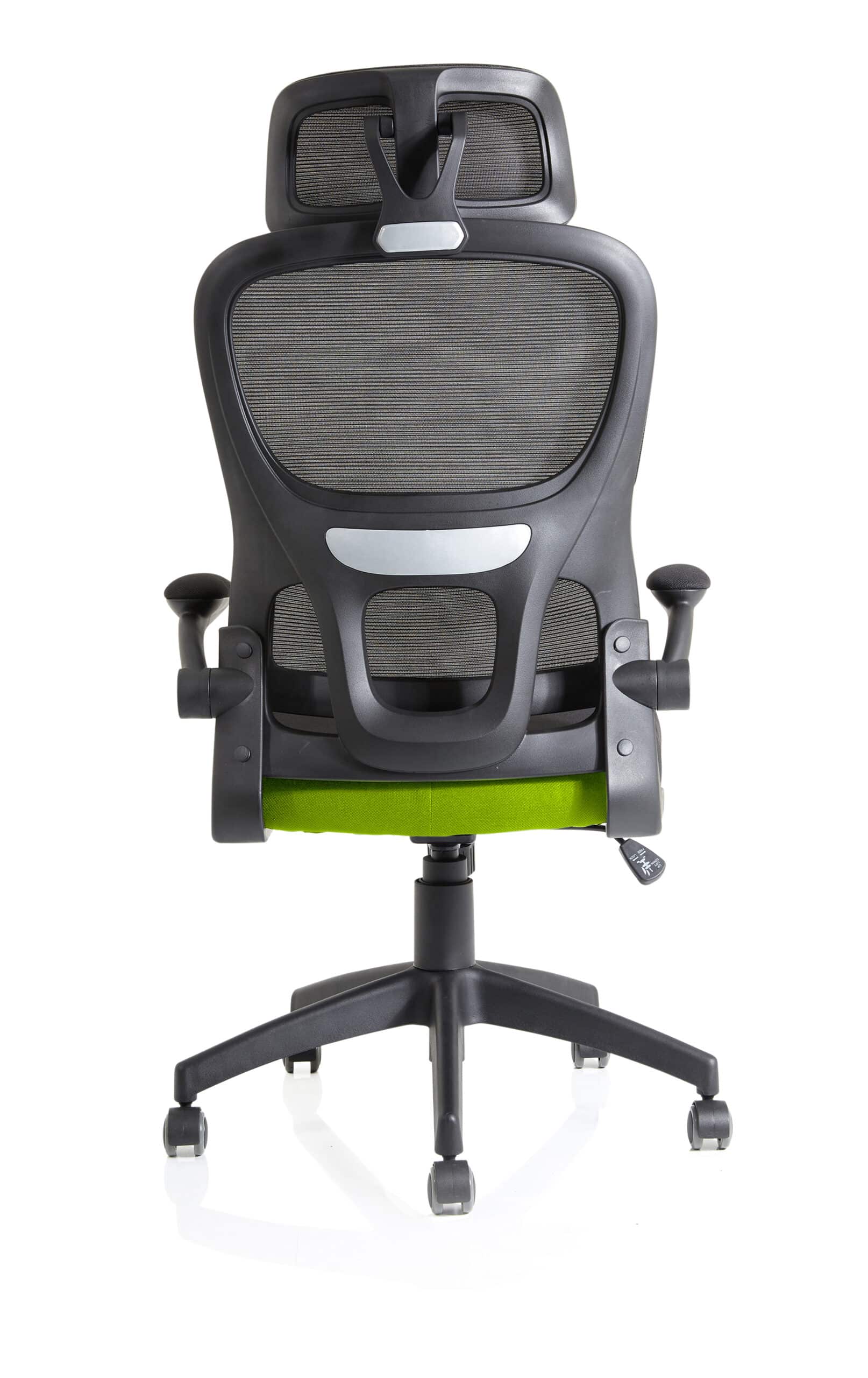 Iris Task Operator Mesh Back Fabric Seat With Headrest - Image 22