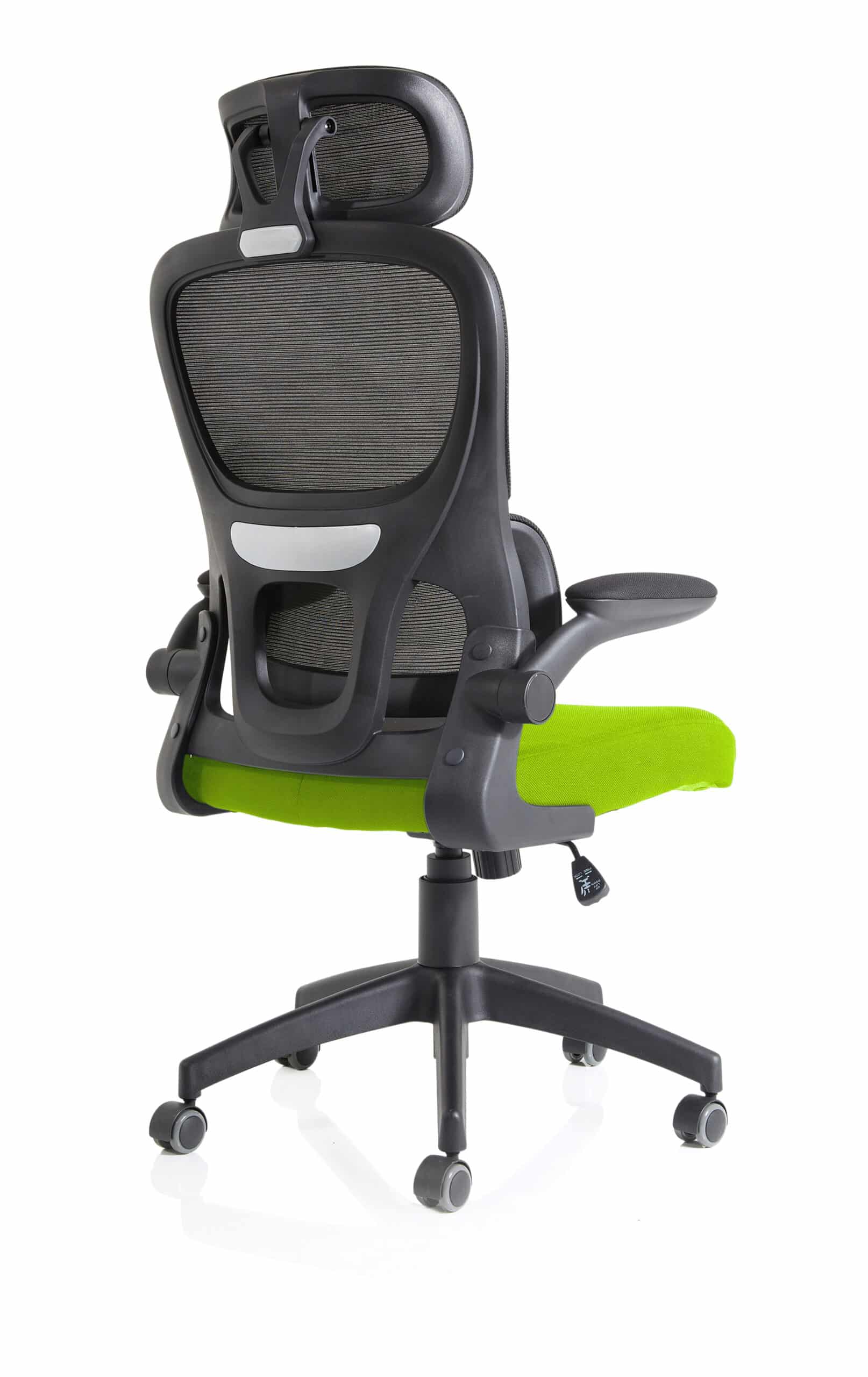 Iris Task Operator Mesh Back Fabric Seat With Headrest - Image 23