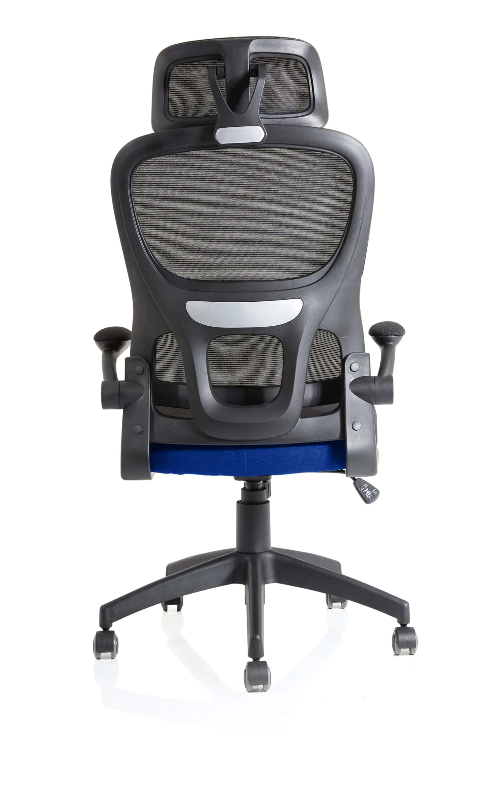 Iris Task Operator Mesh Back Fabric Seat With Headrest - Image 30