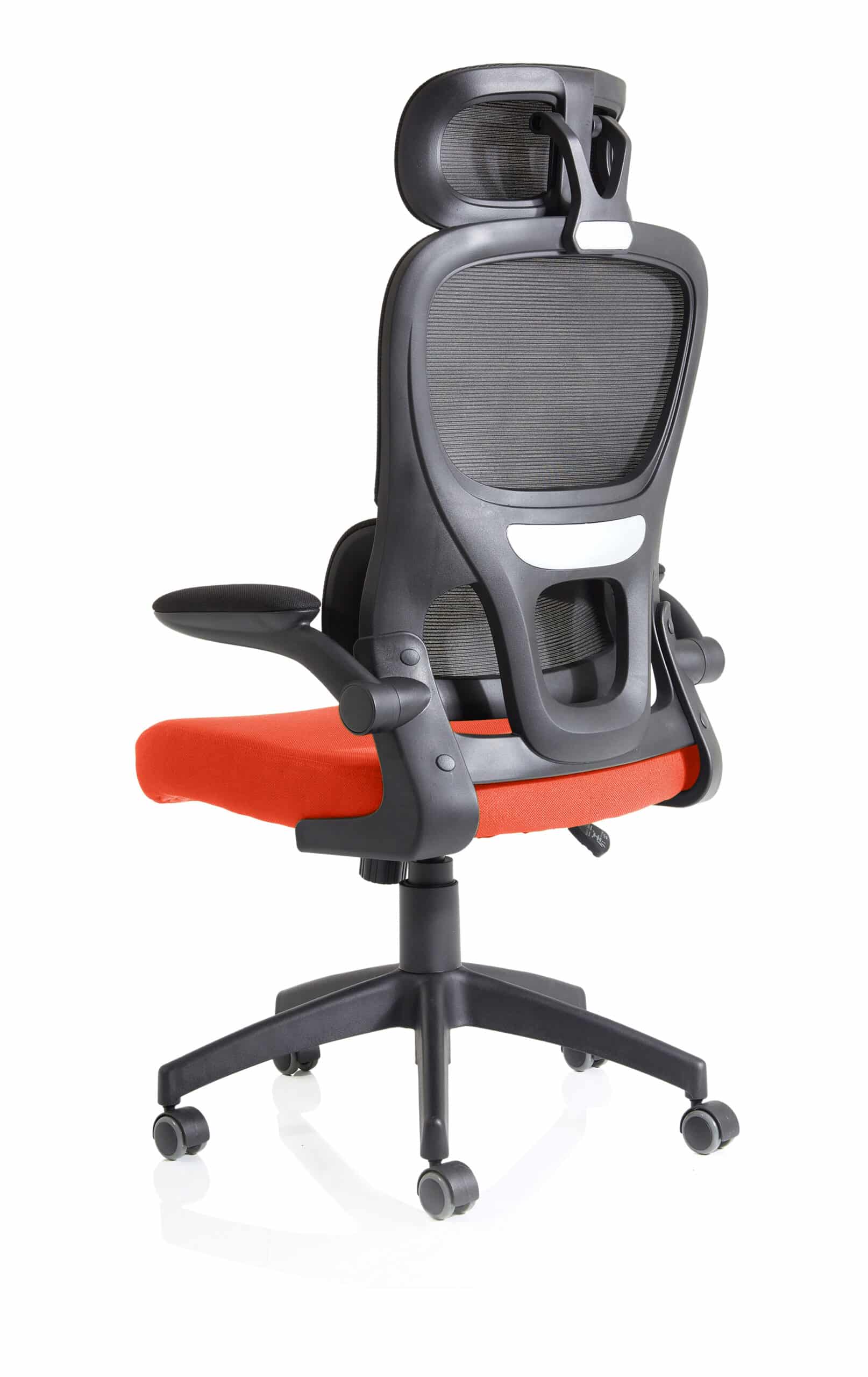 Iris Task Operator Mesh Back Fabric Seat With Headrest - Image 37