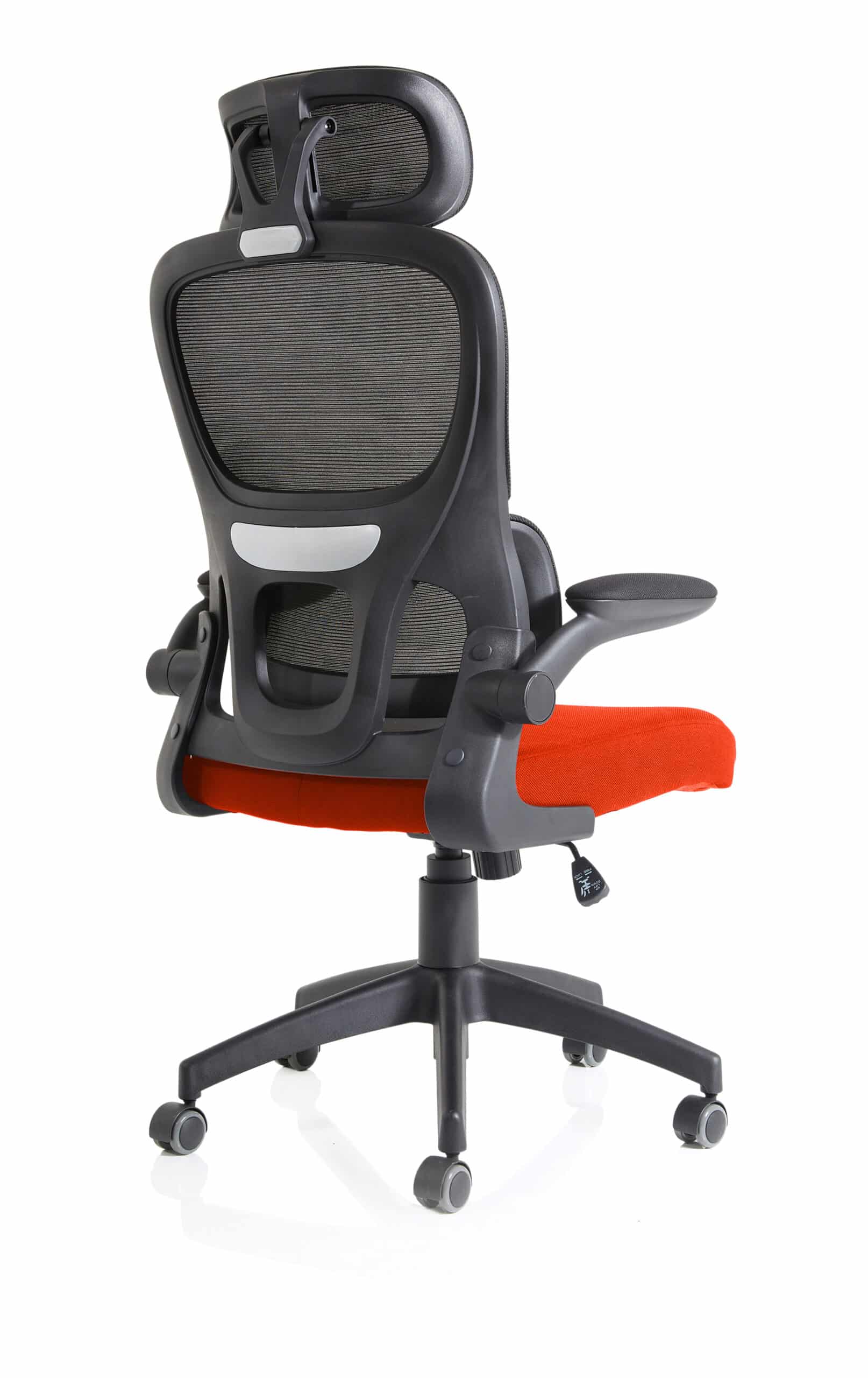 Iris Task Operator Mesh Back Fabric Seat With Headrest - Image 39