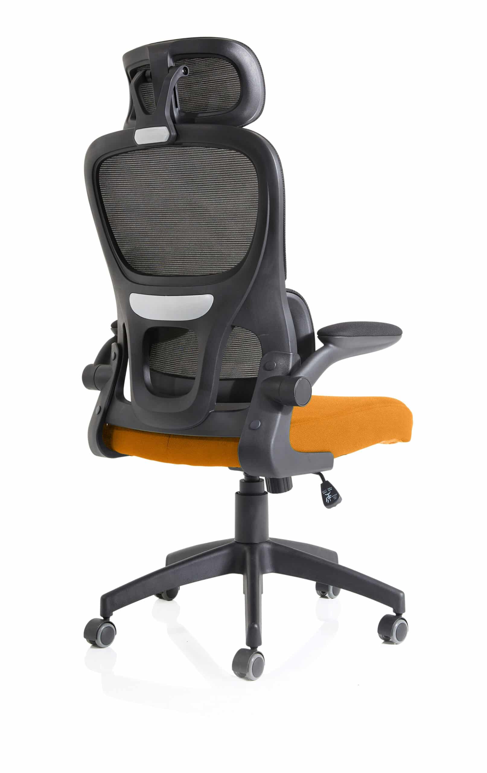 Iris Task Operator Mesh Back Fabric Seat With Headrest - Image 47