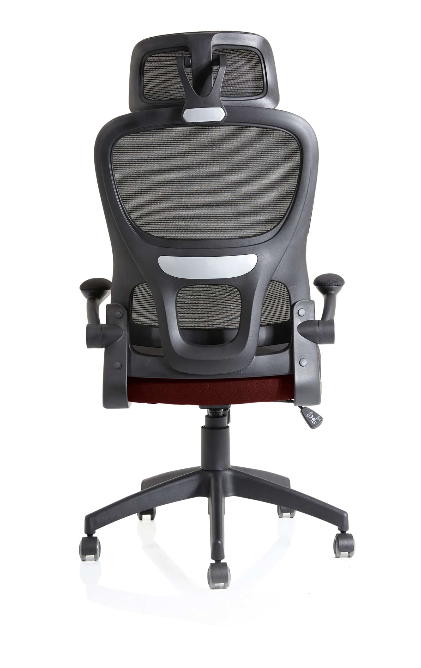 Iris Task Operator Mesh Back Fabric Seat With Headrest - Image 54