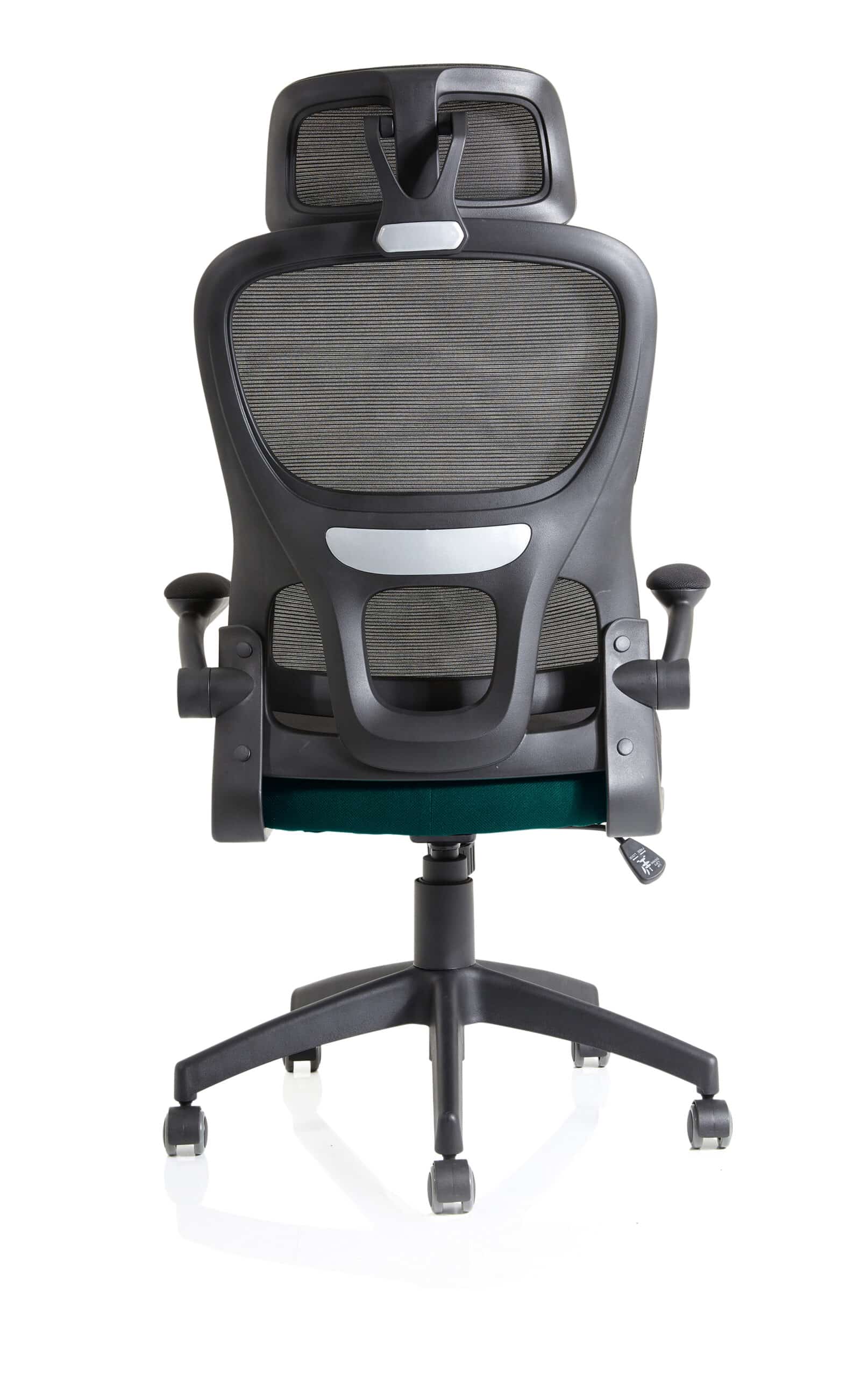 Iris Task Operator Mesh Back Fabric Seat With Headrest - Image 62