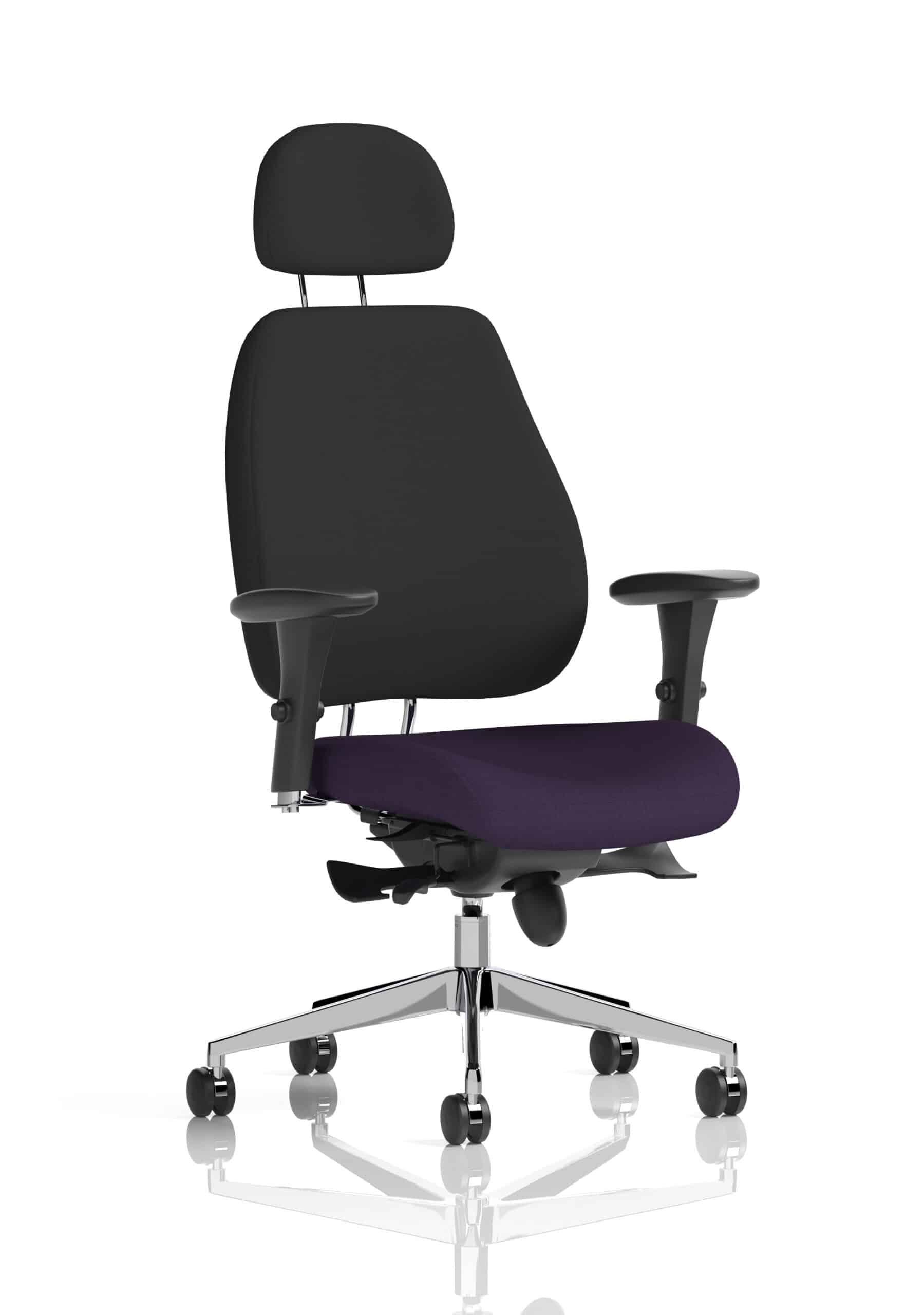 Chiro Plus High Back Ergonomic Posture Chair with Arms - Image 48