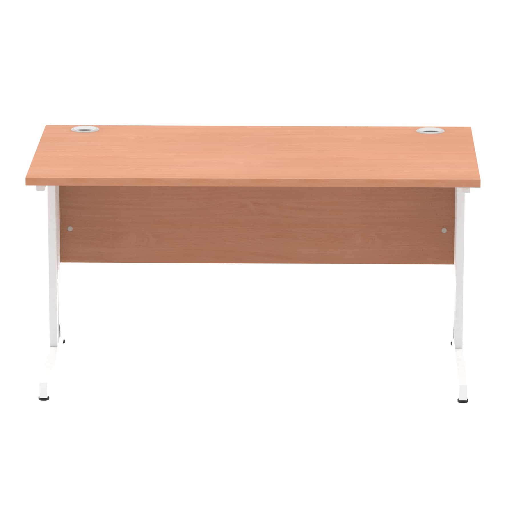 Impulse 1400mm Straight Desk Cable Managed Leg - Image 10