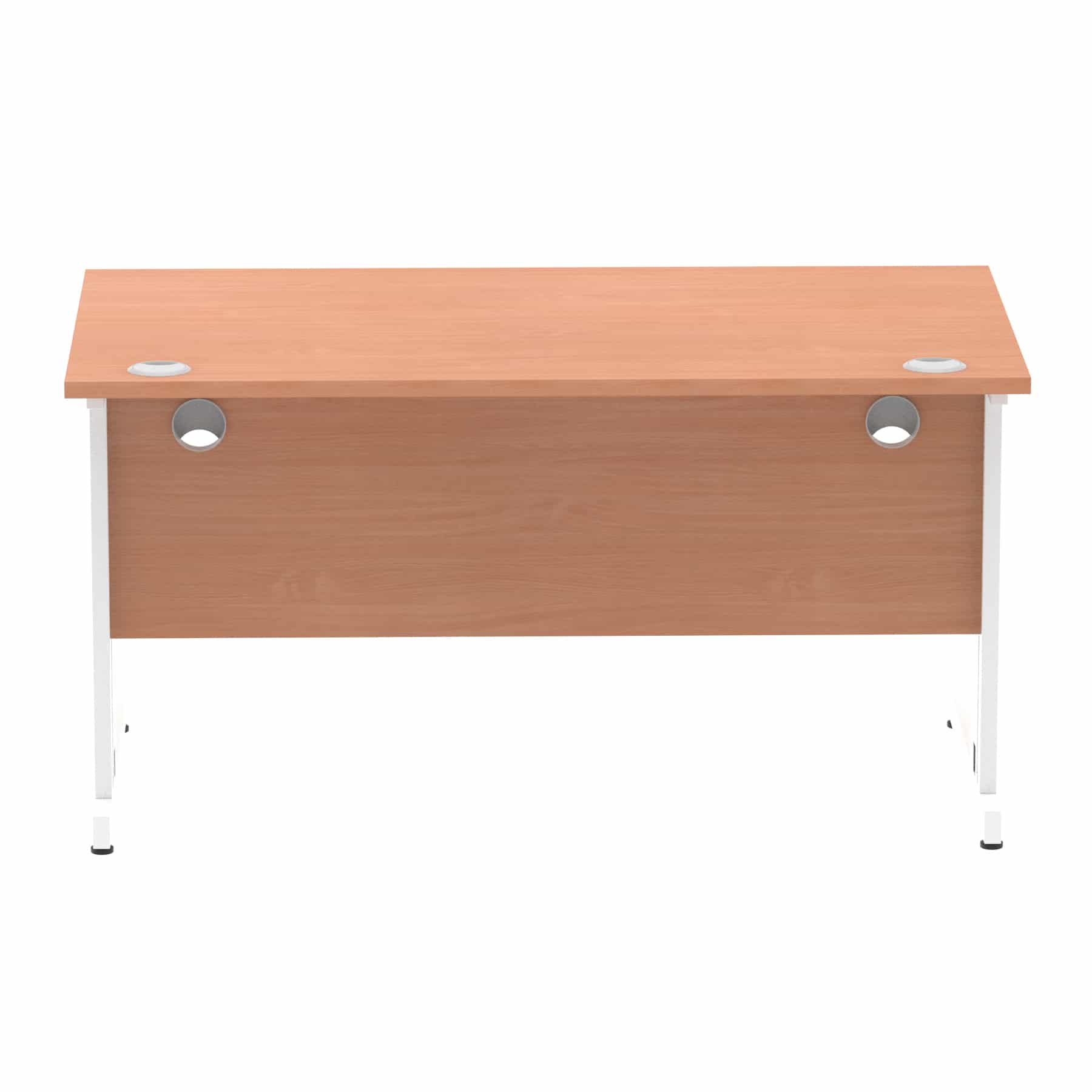 Impulse 1400mm Straight Desk Cable Managed Leg - Image 14