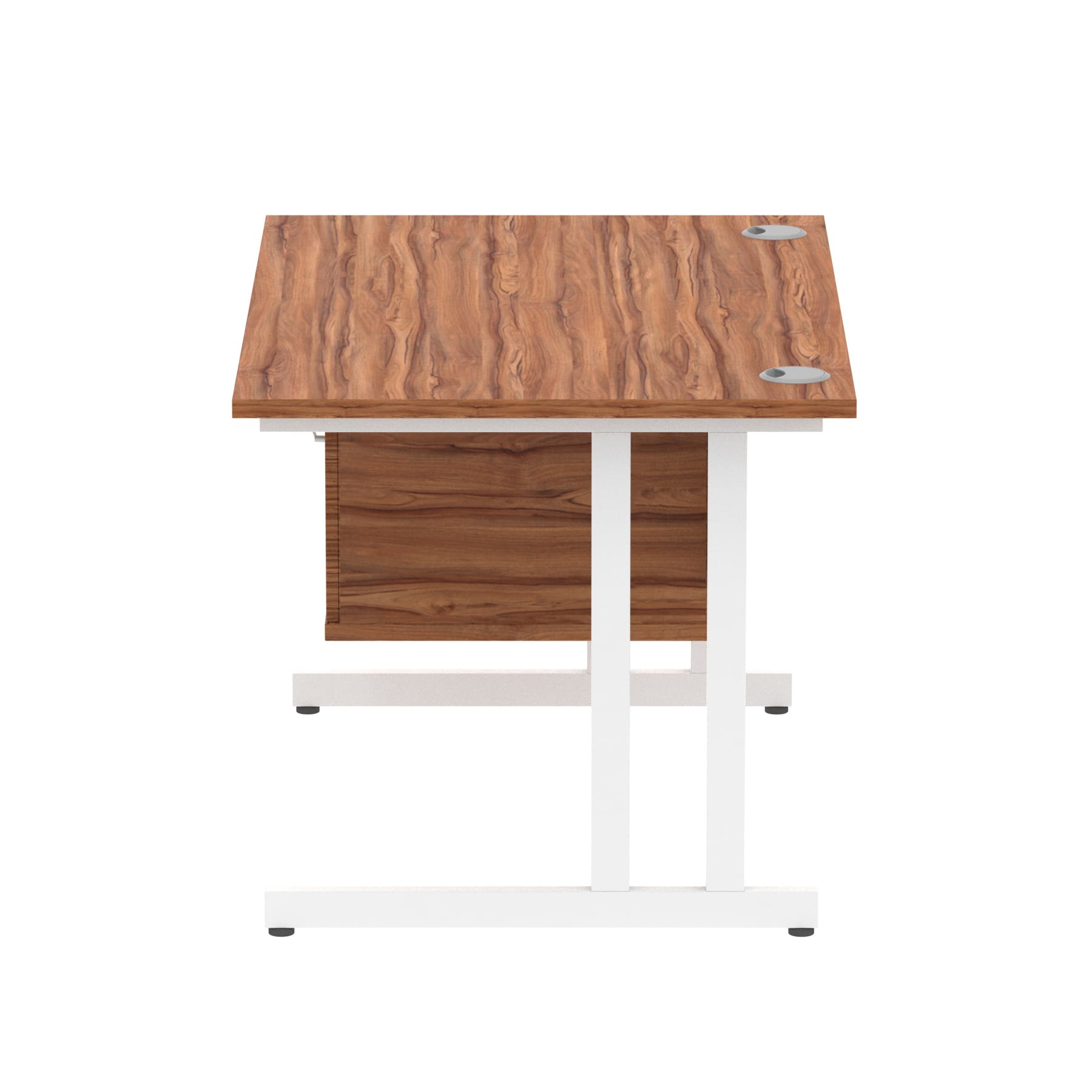Impulse 1200mm Cantilever Straight Desk With Single Fixed Pedestal - Image 47