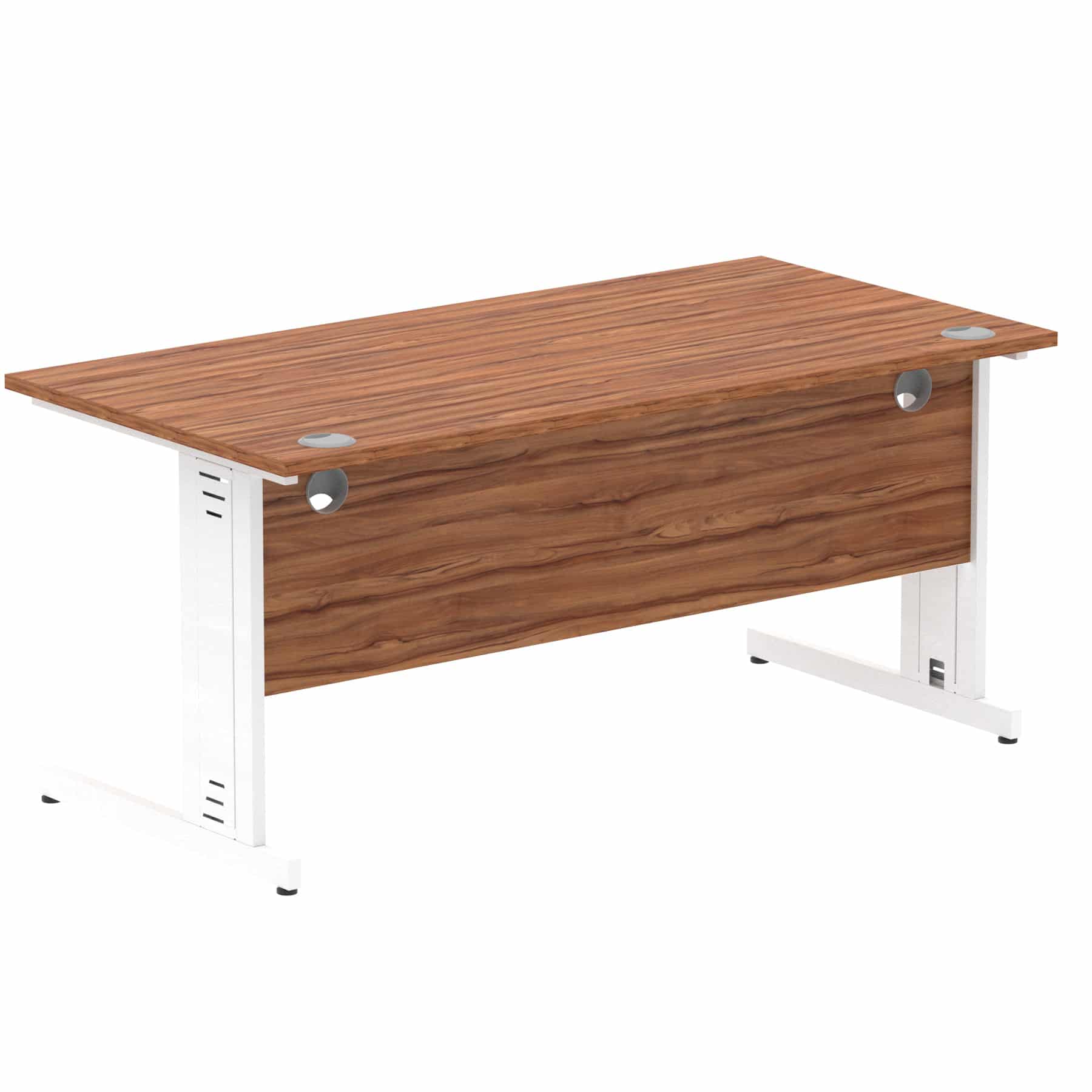 Impulse 1600mm Straight Desk Cable Managed Leg - Image 79