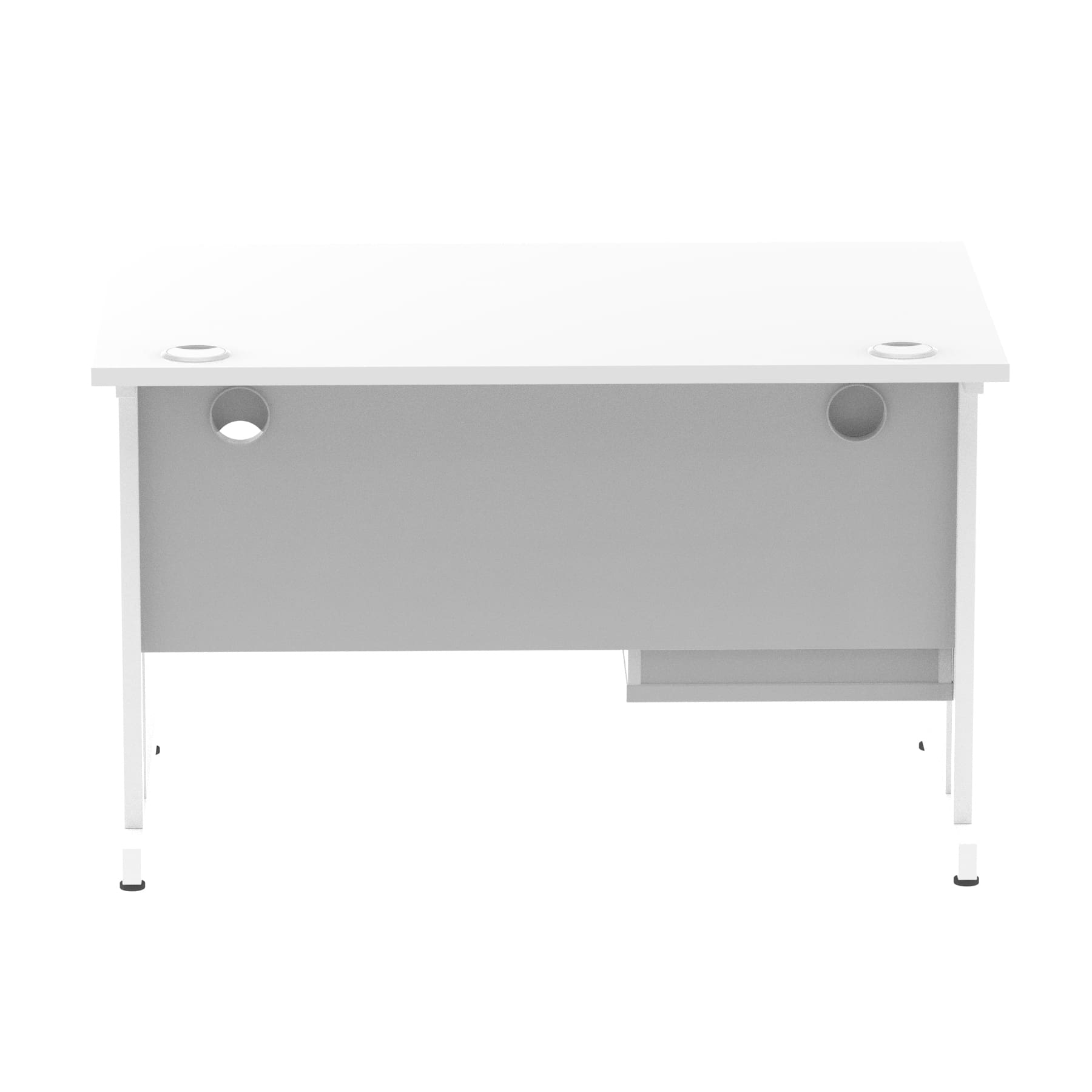 Impulse 1200mm Cantilever Straight Desk With Single Fixed Pedestal - Image 55