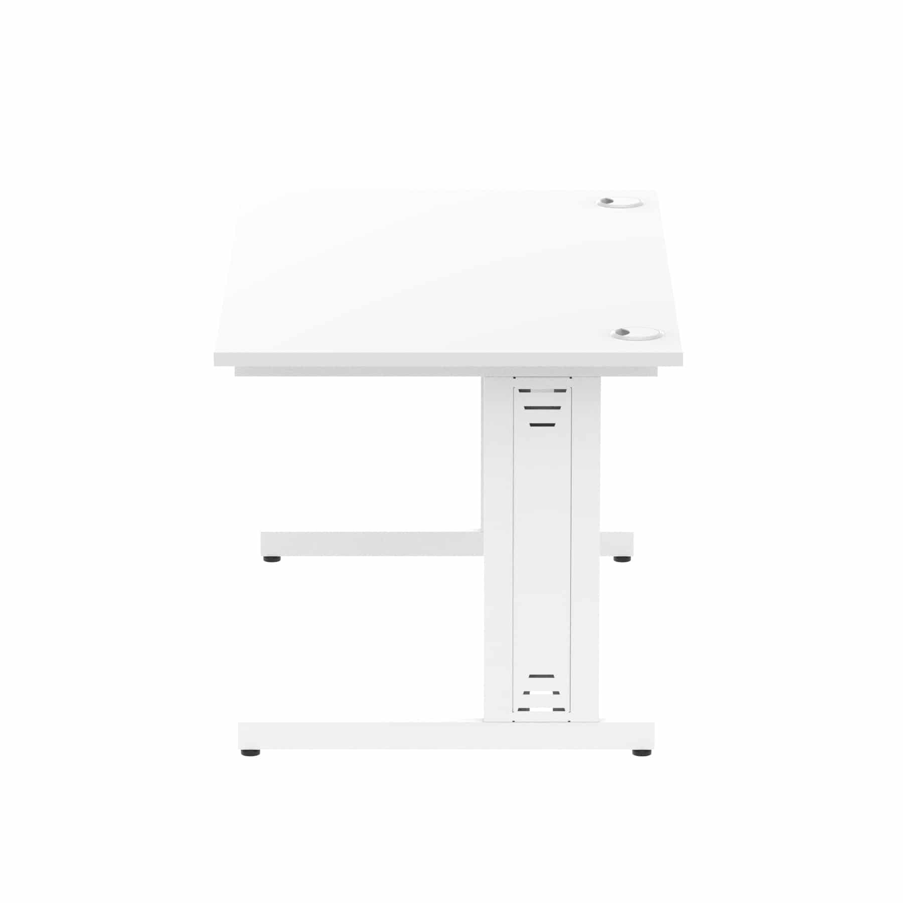 Impulse 1400mm Straight Desk Cable Managed Leg - Image 96