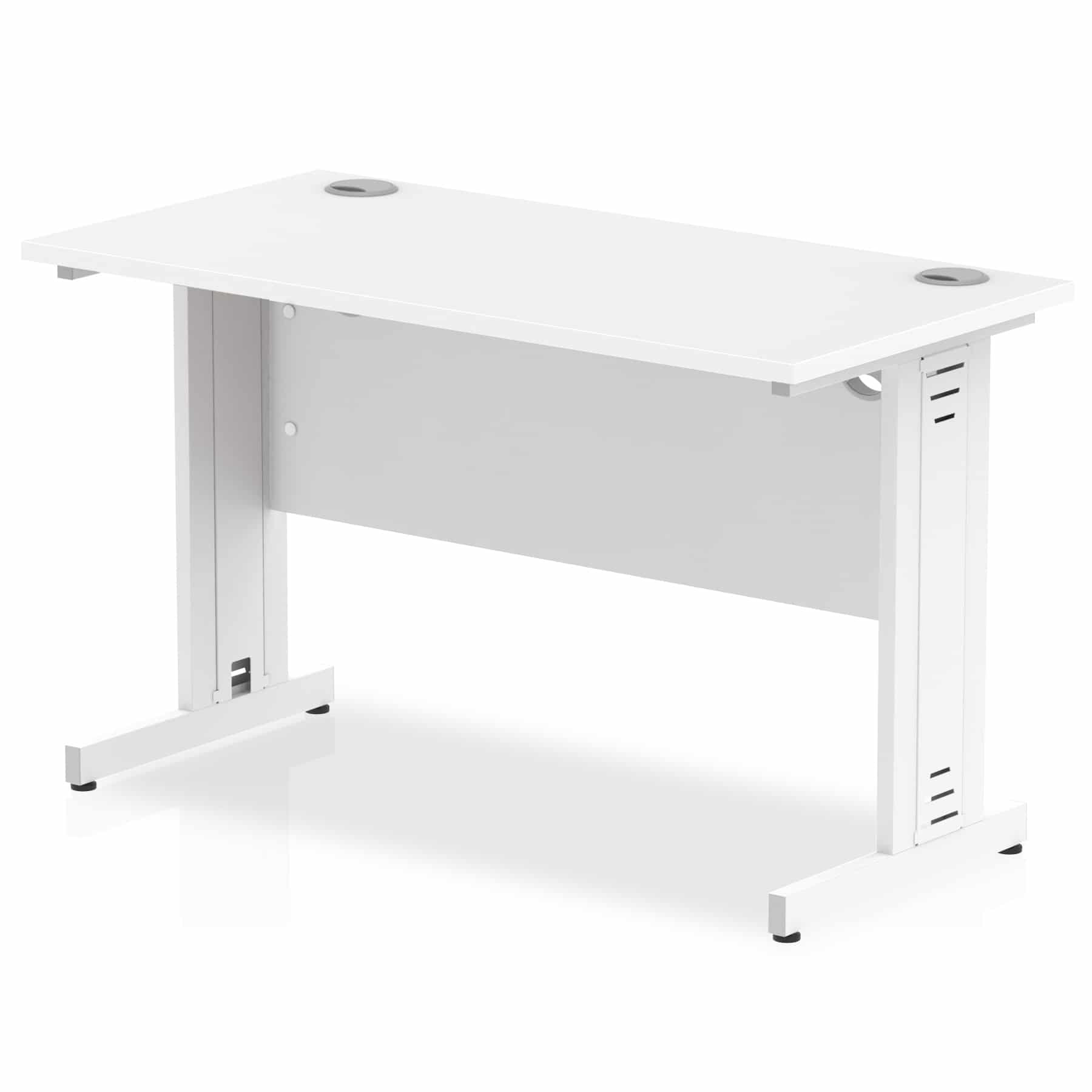 Impulse 1200mm Slimline Desk Cable Managed Leg - Image 12