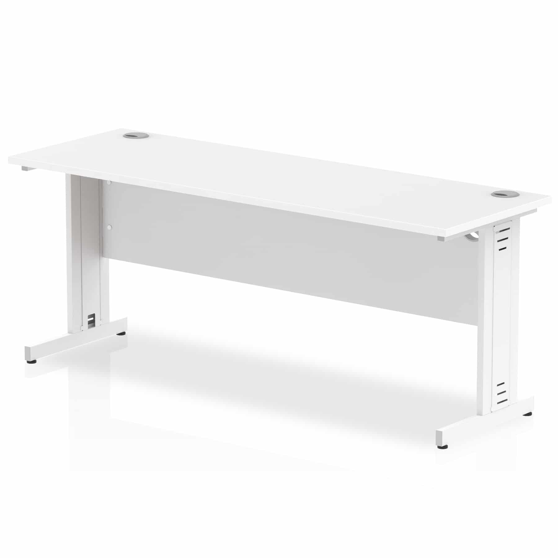 Impulse 1800mm Slimline Desk Cable Managed Leg - Image 12