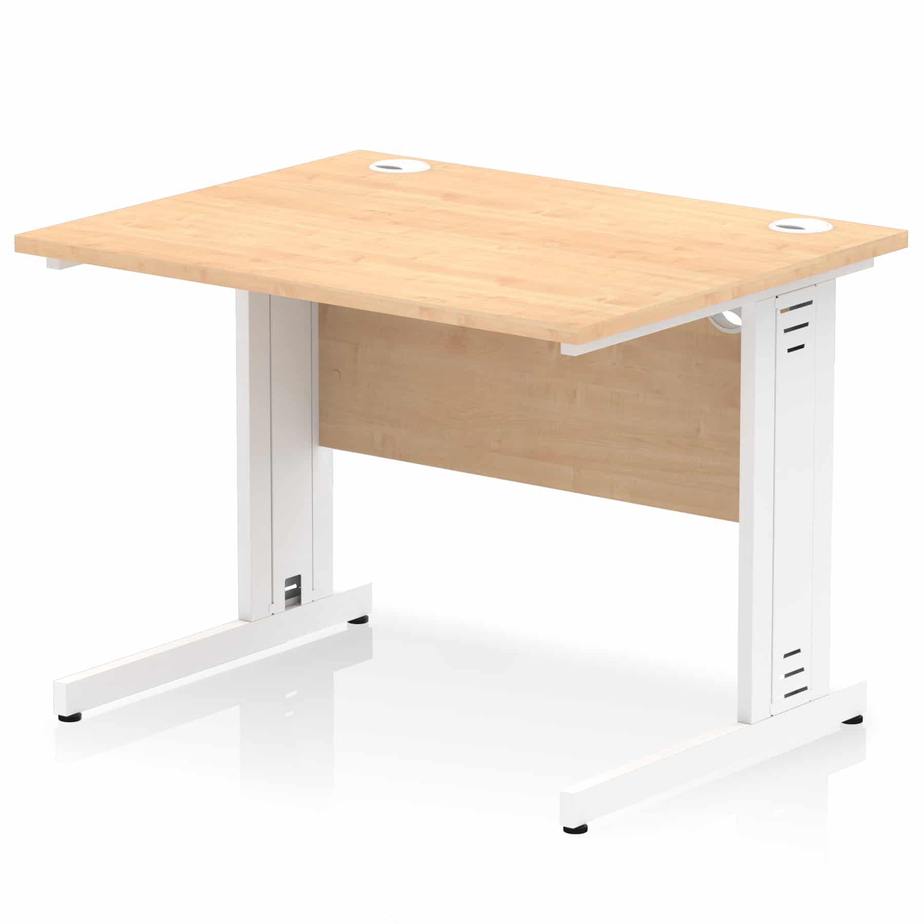 Impulse 1000mm Straight Desk Cable Managed Leg - Image 41