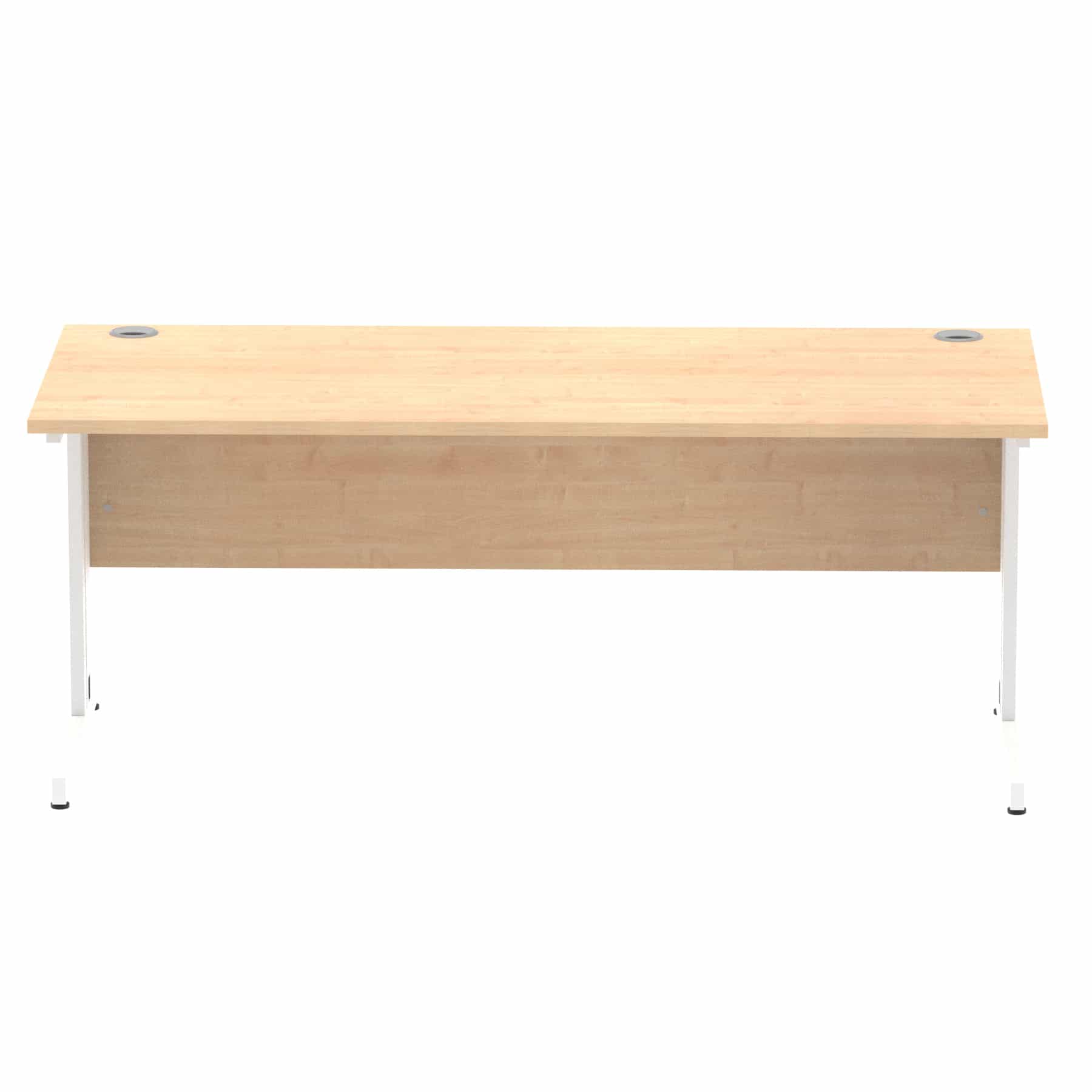 Impulse 1800mm Straight Desk Cable Managed Leg - Image 42