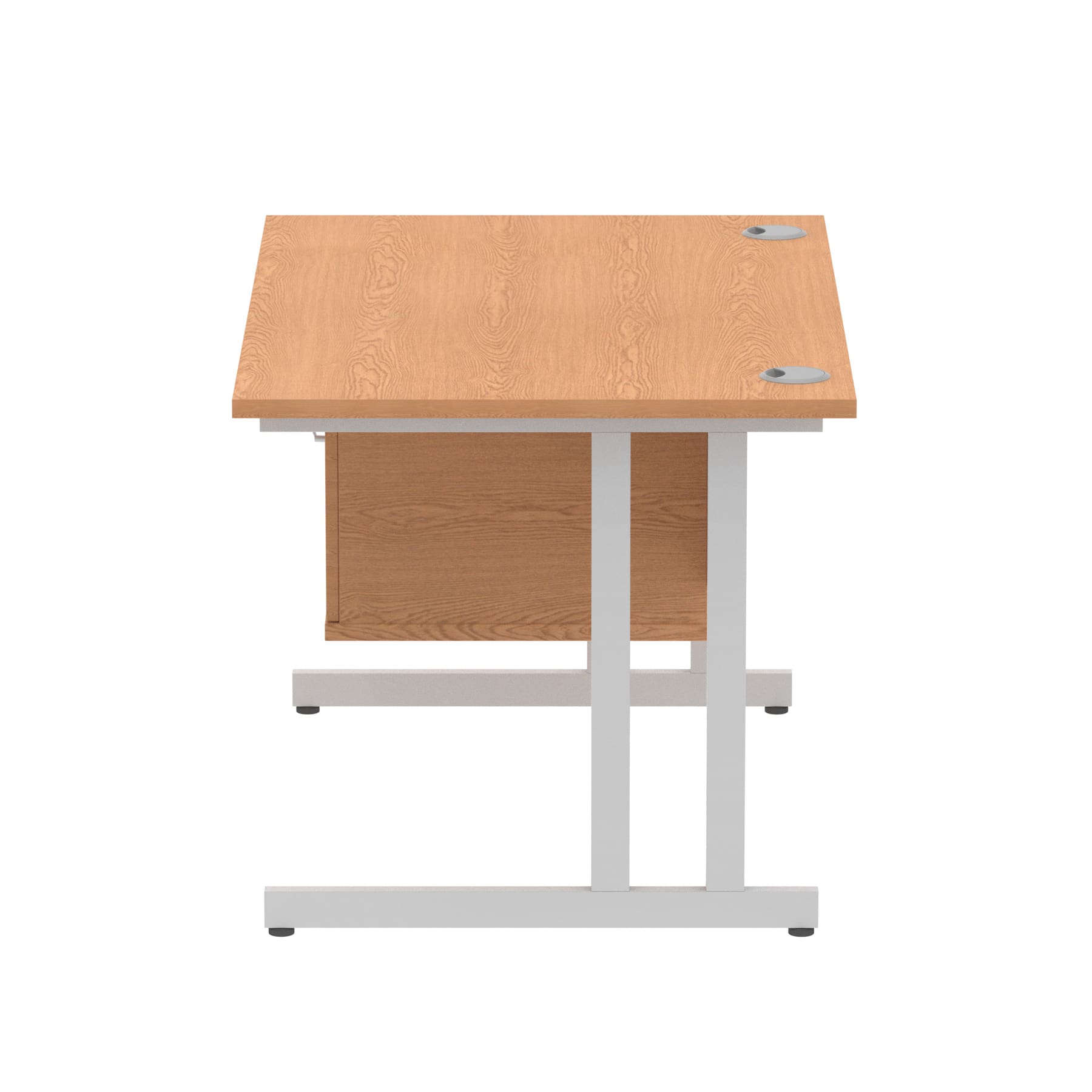Impulse 1200mm Cantilever Straight Desk With Single Fixed Pedestal - Image 96