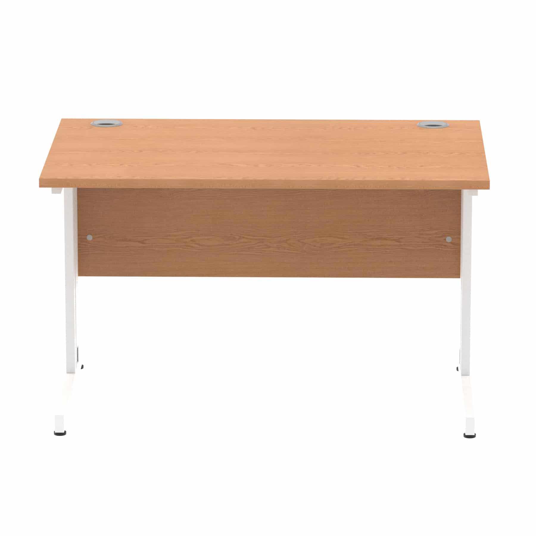 Impulse 1200mm Straight Desk Cable Managed Leg - Image 58