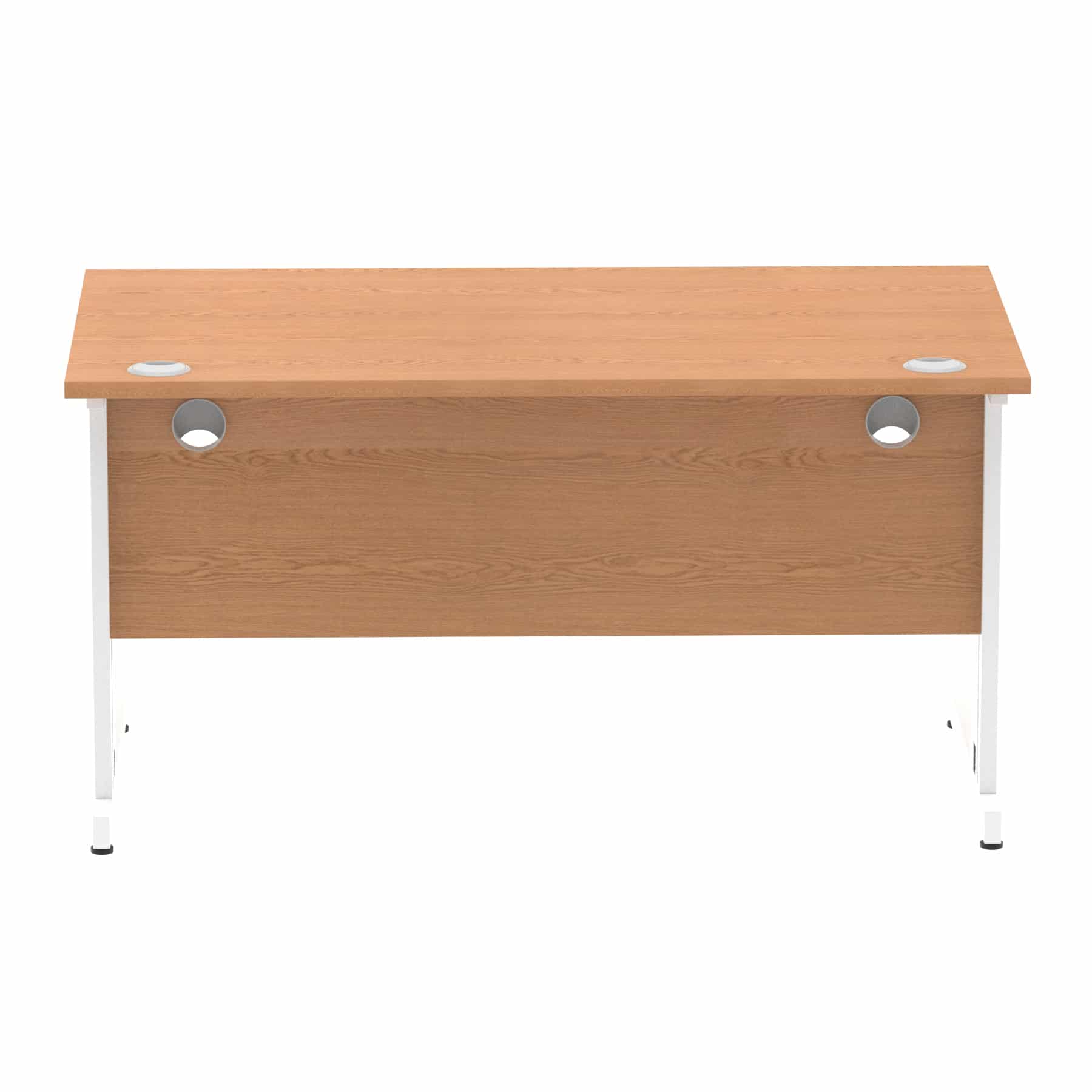 Impulse 1400mm Straight Desk Cable Managed Leg - Image 62