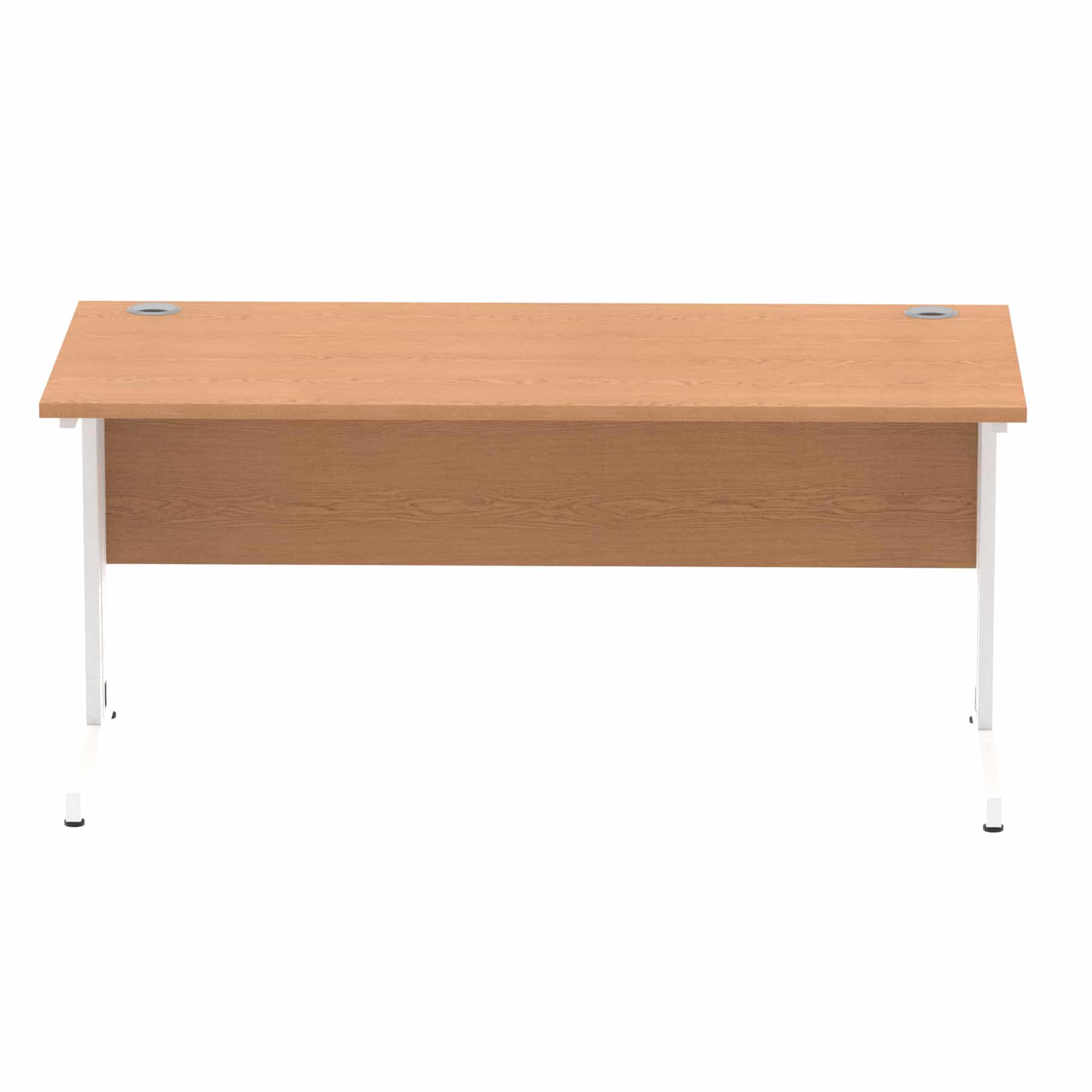 Impulse 1600mm Straight Desk Cable Managed Leg - Image 58