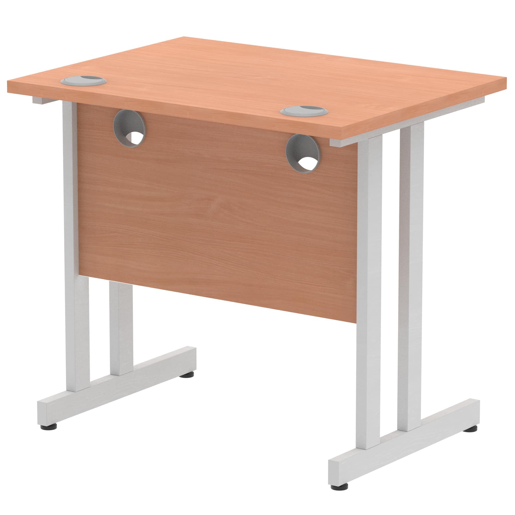 Impulse 800mm Slimline Desk Cantilever Leg - Image 5