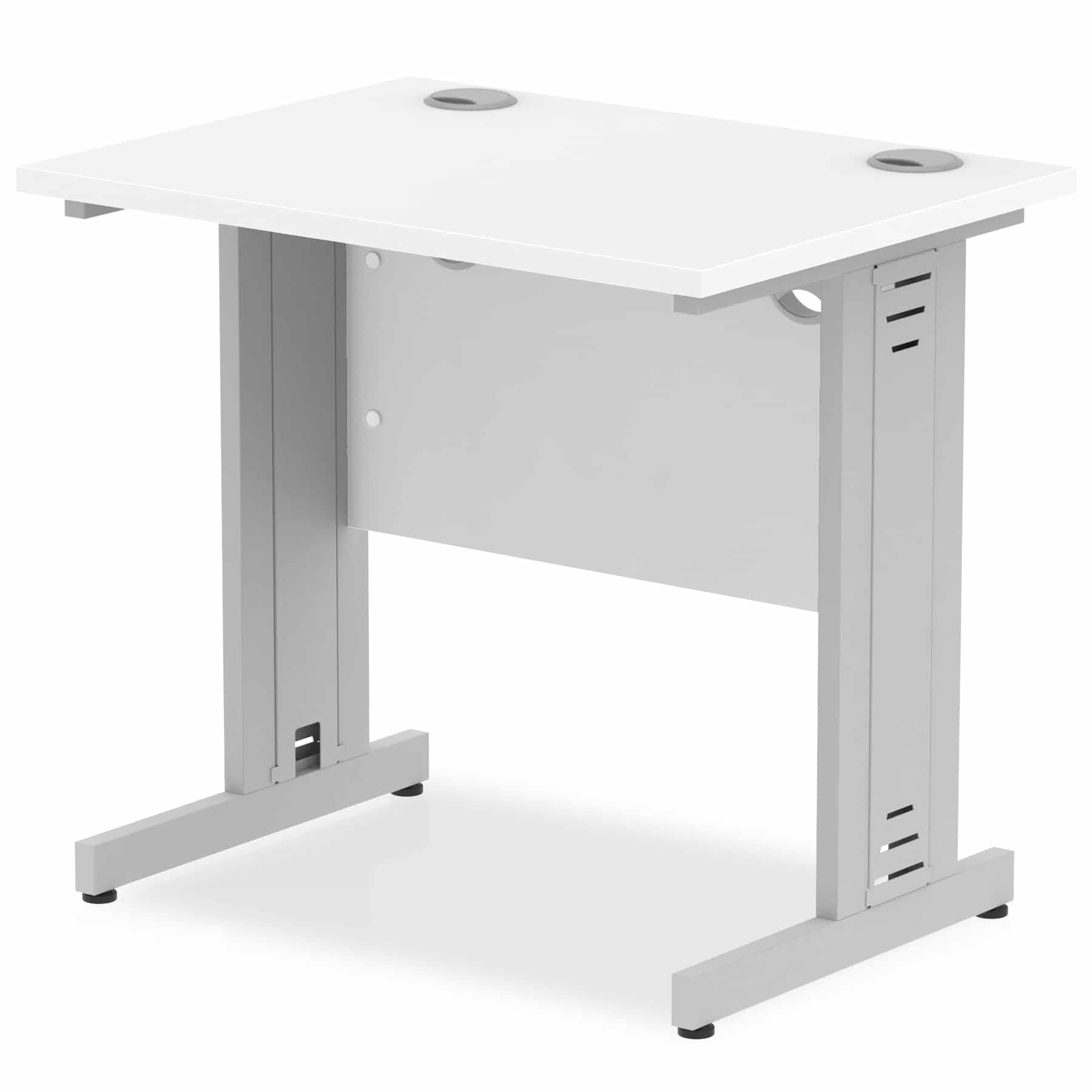 Impulse 800mm Slimline Desk Cable Managed Leg - Image 11