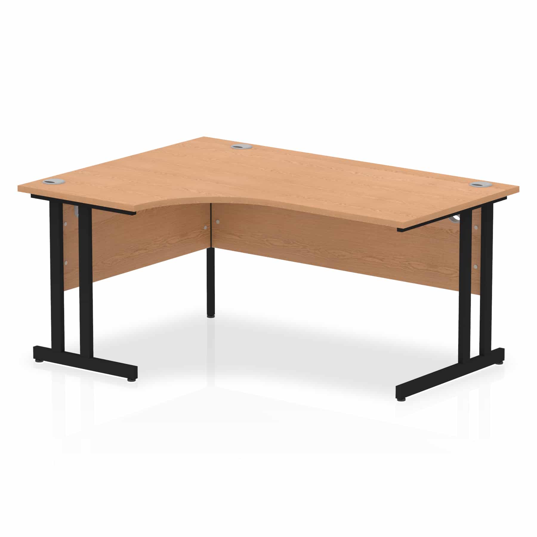 Impulse 1600mm Left Crescent Desk Cantilever Leg - Image 16