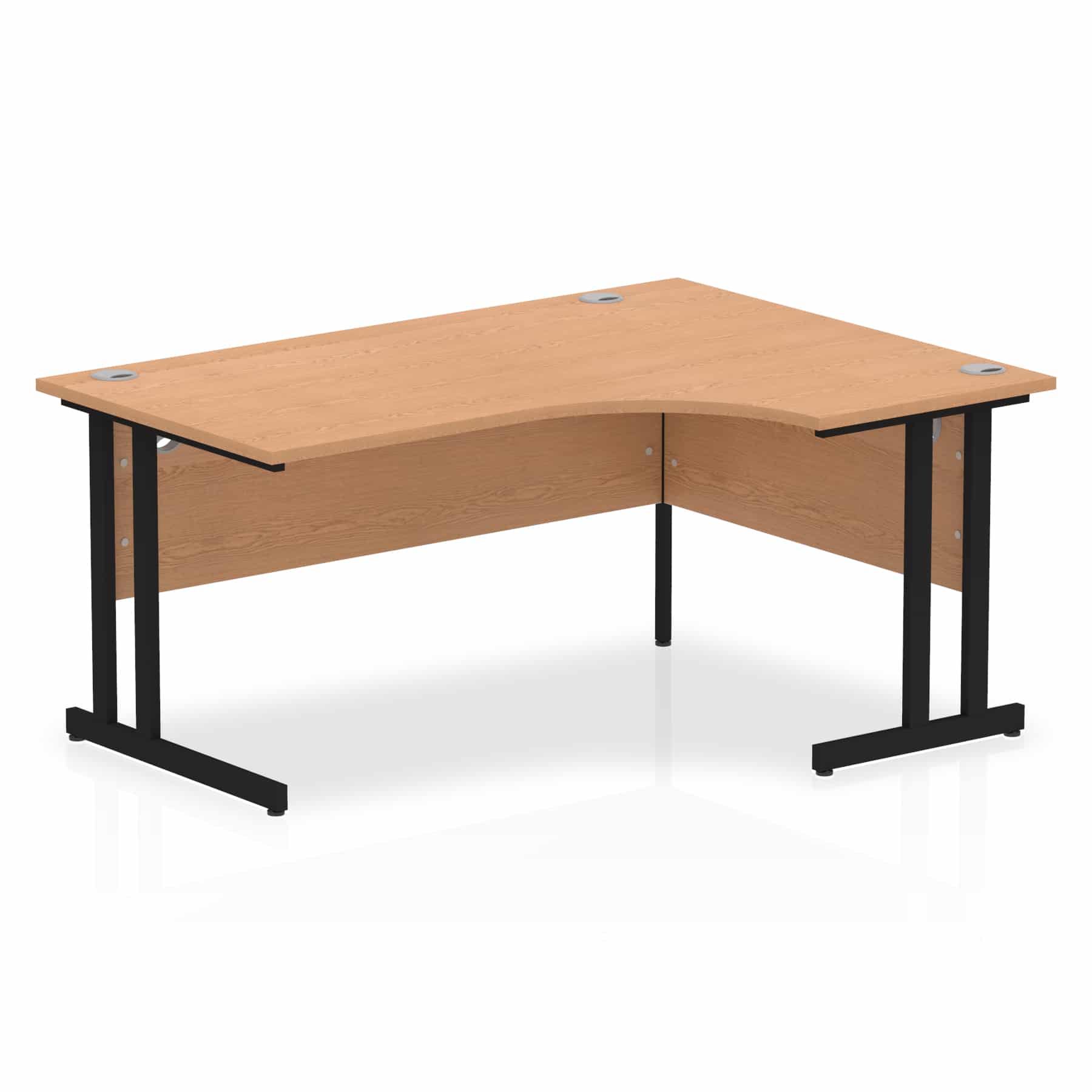Impulse 1600mm Right Crescent Desk Cantilever Leg - Image 16