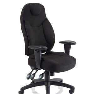 Galaxy Medium Back Task Operator Office Chair with Adjustable Arms
