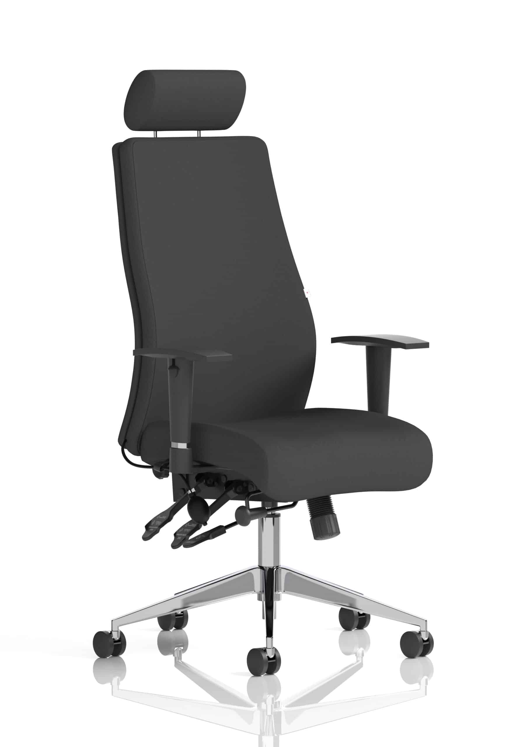 Onyx High Back Ergonomic Posture Chair with Height Adjustable Arms - Image 9