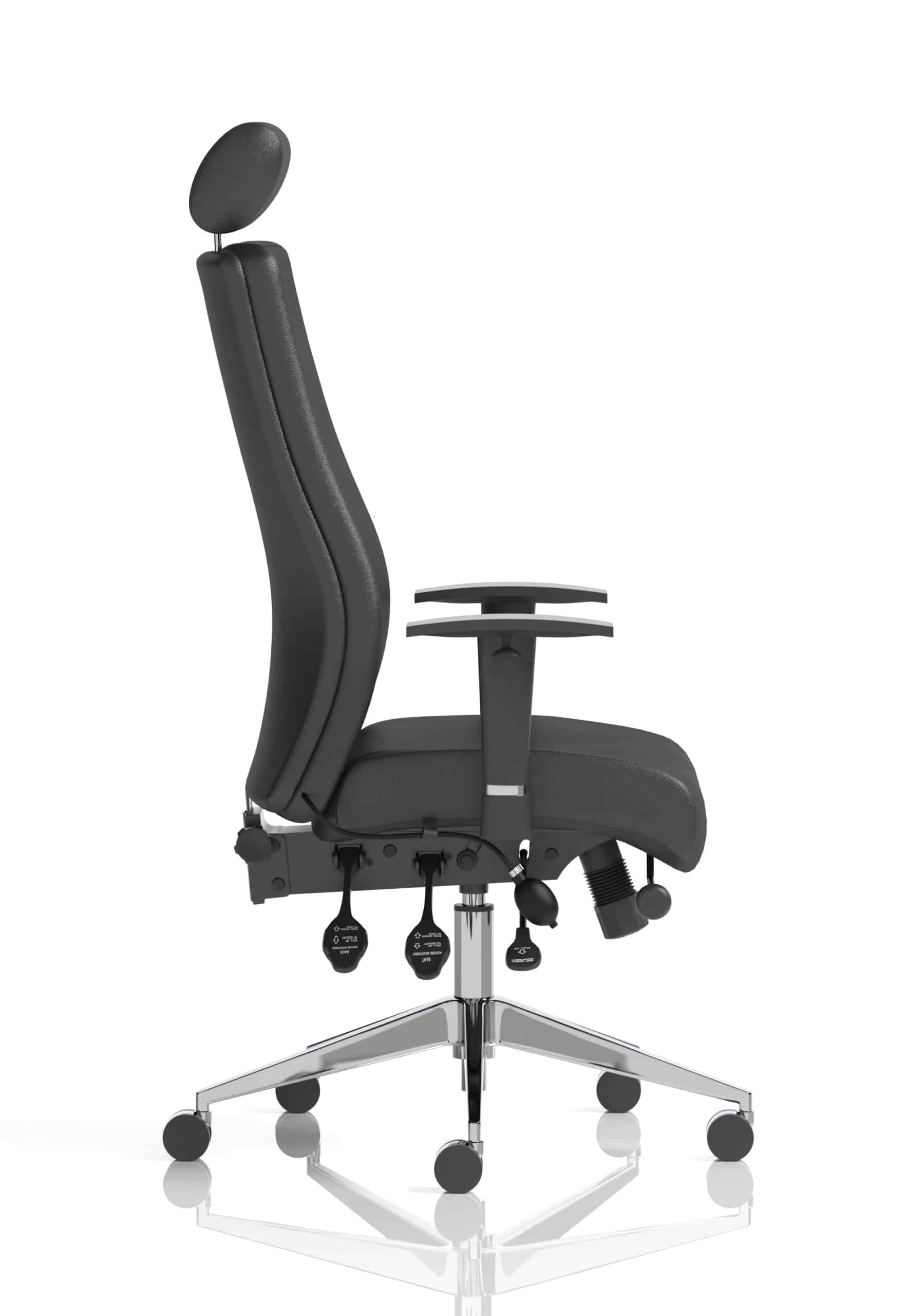 Onyx High Back Ergonomic Posture Chair with Height Adjustable Arms - Image 32