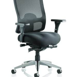 Regent High Mesh Back Ergonomic Task Operator Office Chair with Arms
