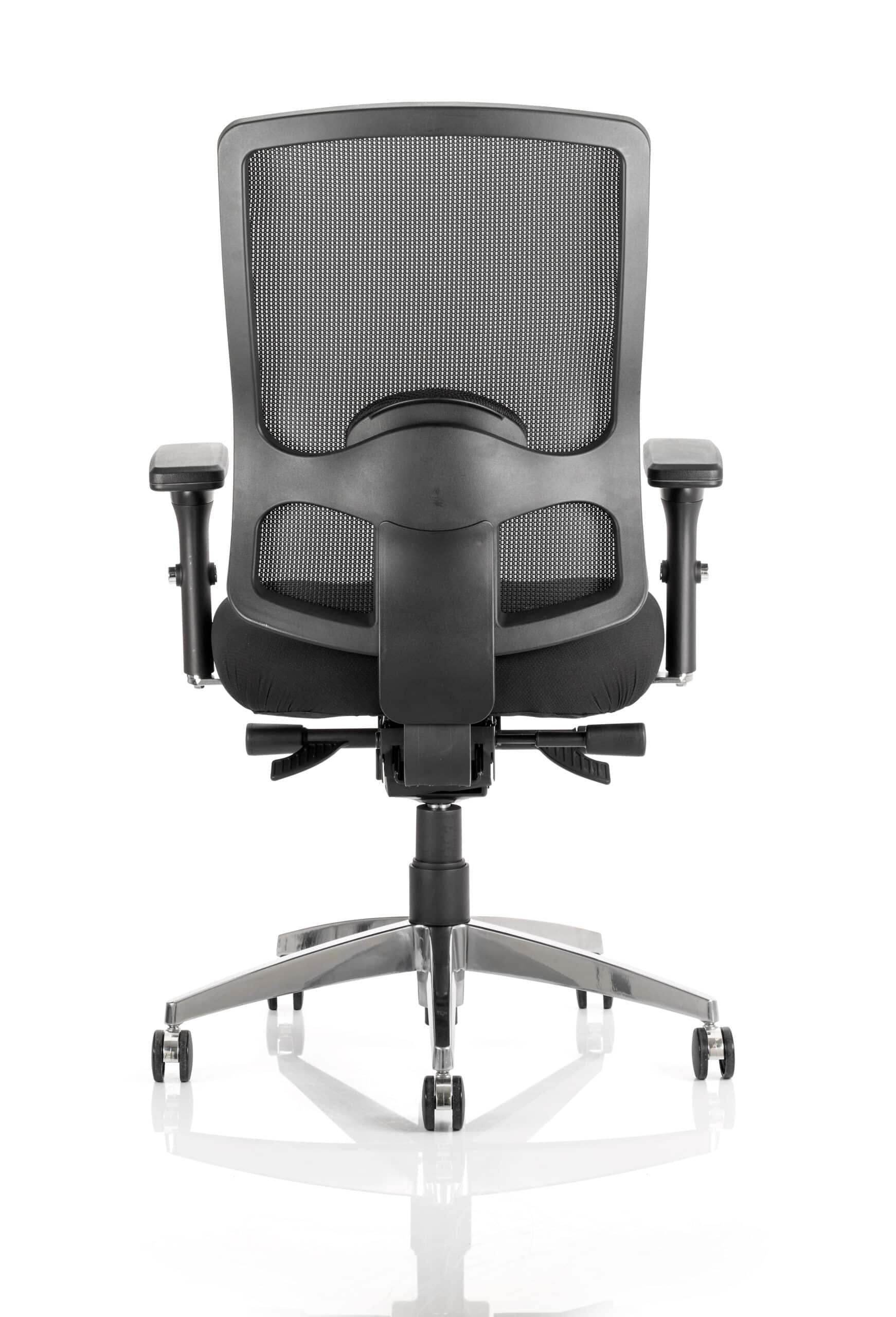 Regent High Mesh Back Ergonomic Task Operator Office Chair with Arms - Image 4