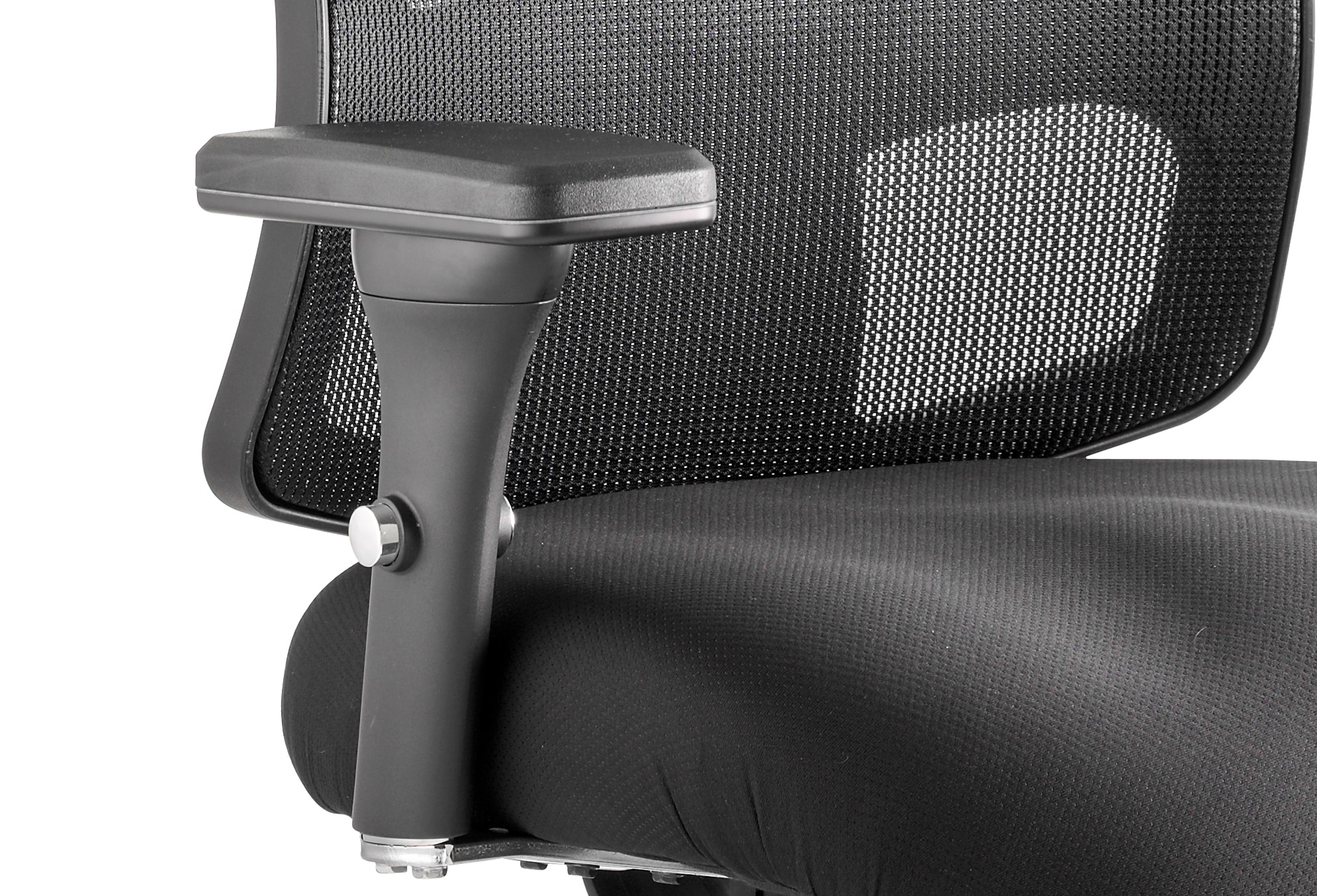 Regent High Mesh Back Ergonomic Task Operator Office Chair with Arms - Image 6